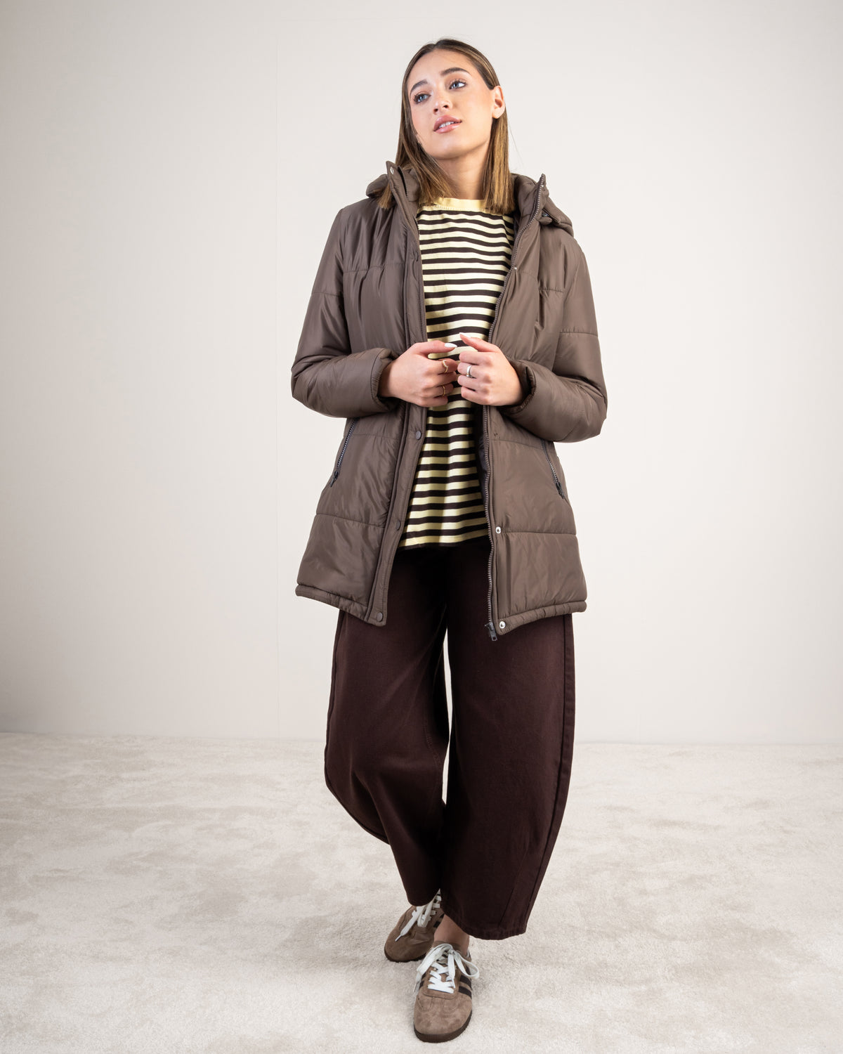 Long Waterproof Jacket With Hood