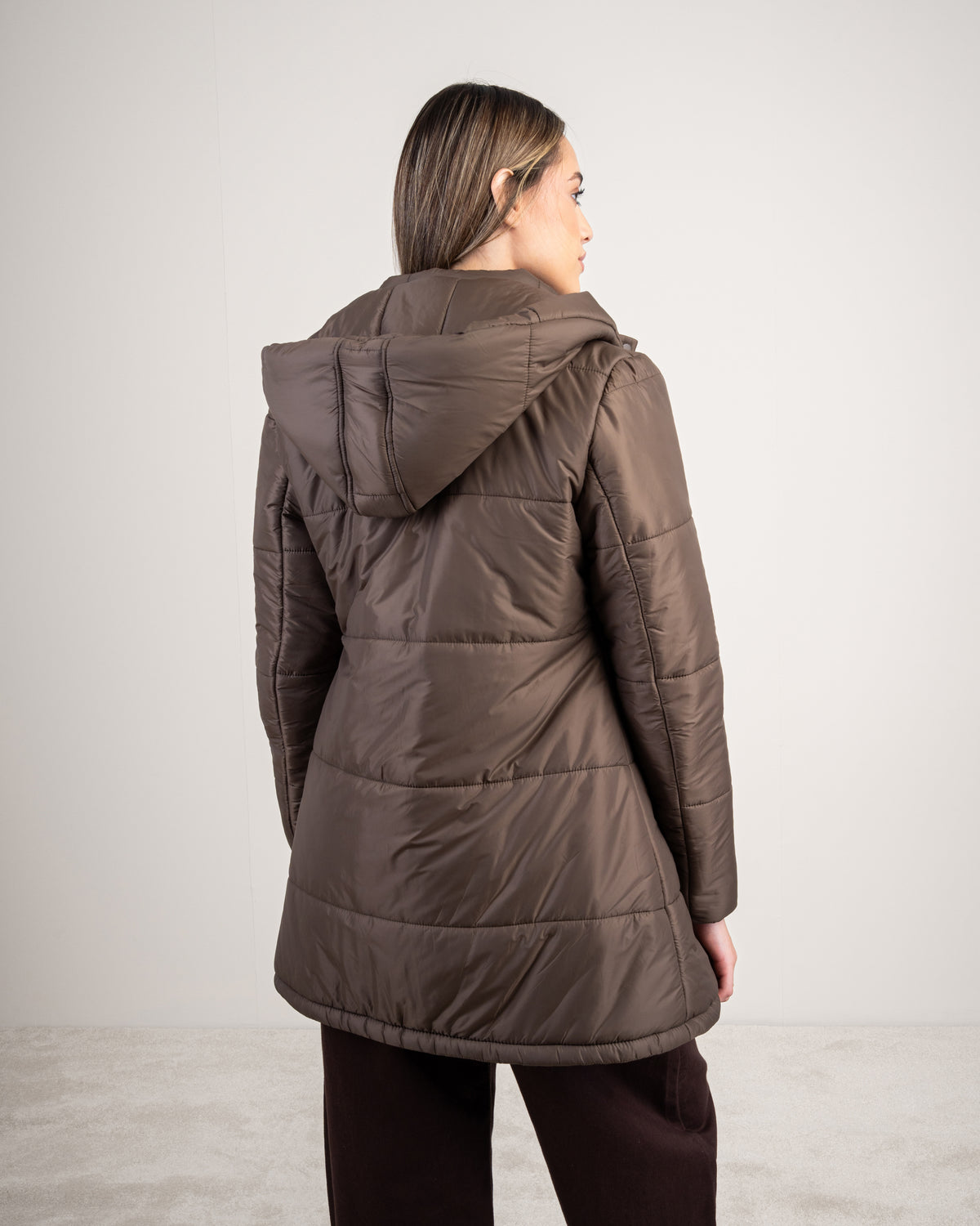Long Waterproof Jacket With Hood