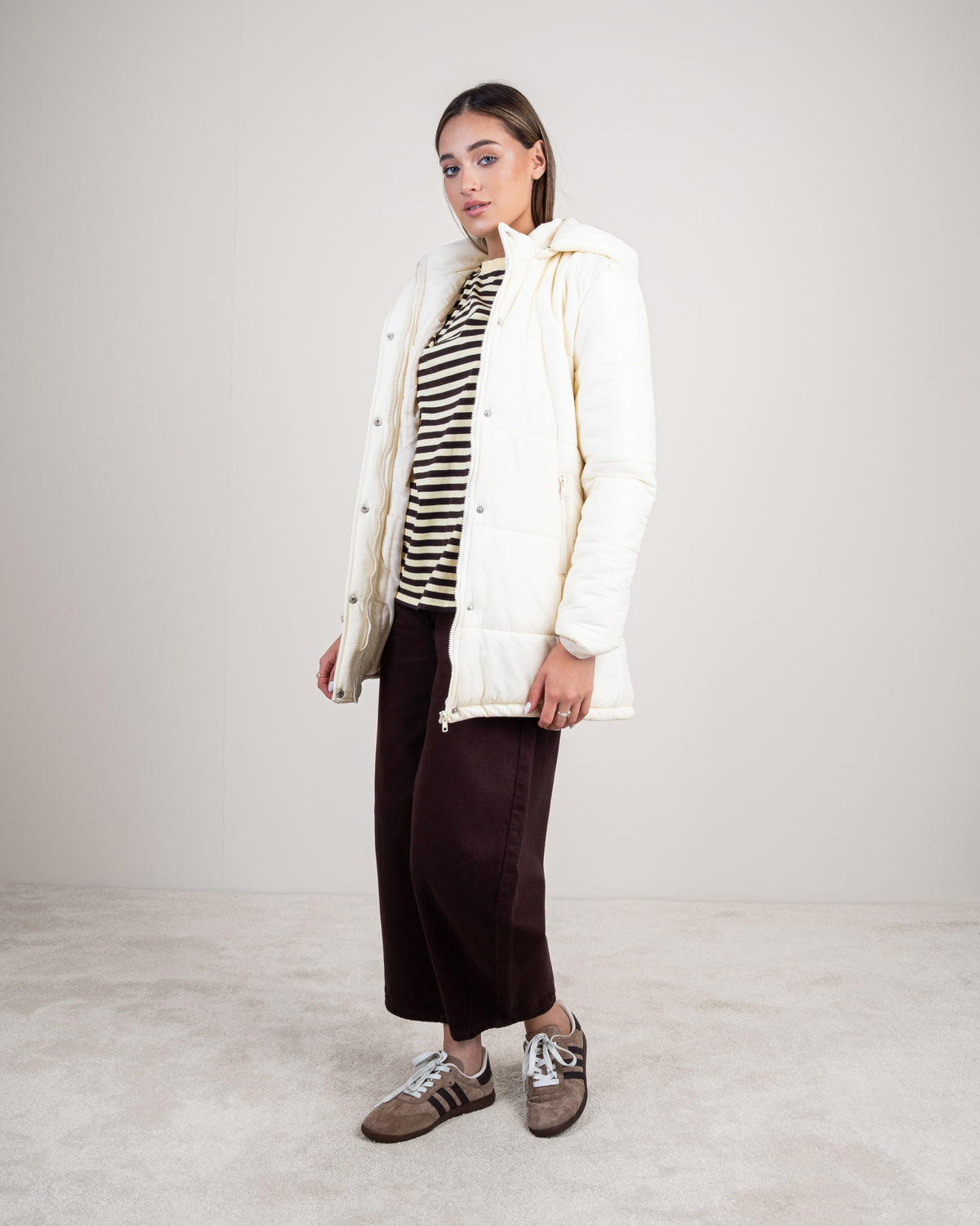 Long Waterproof Jacket With Hood