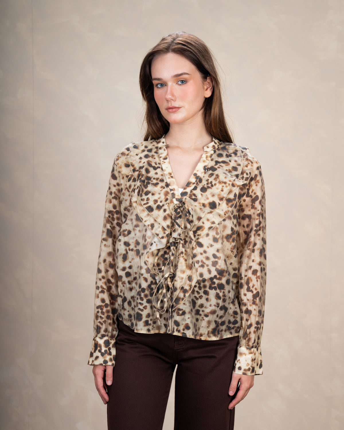 Colorful Printed Blouse