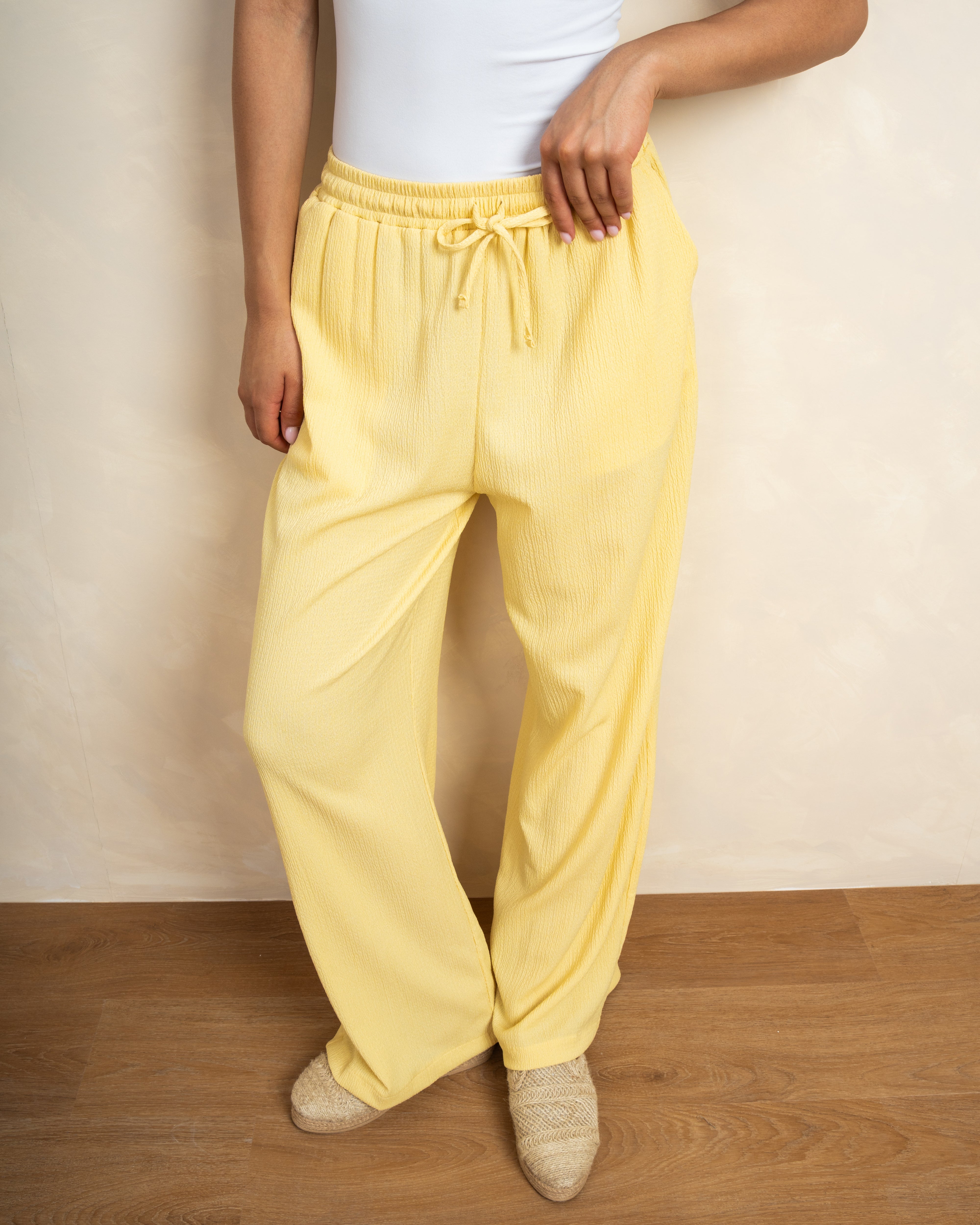 Plain Drawstring Trouser