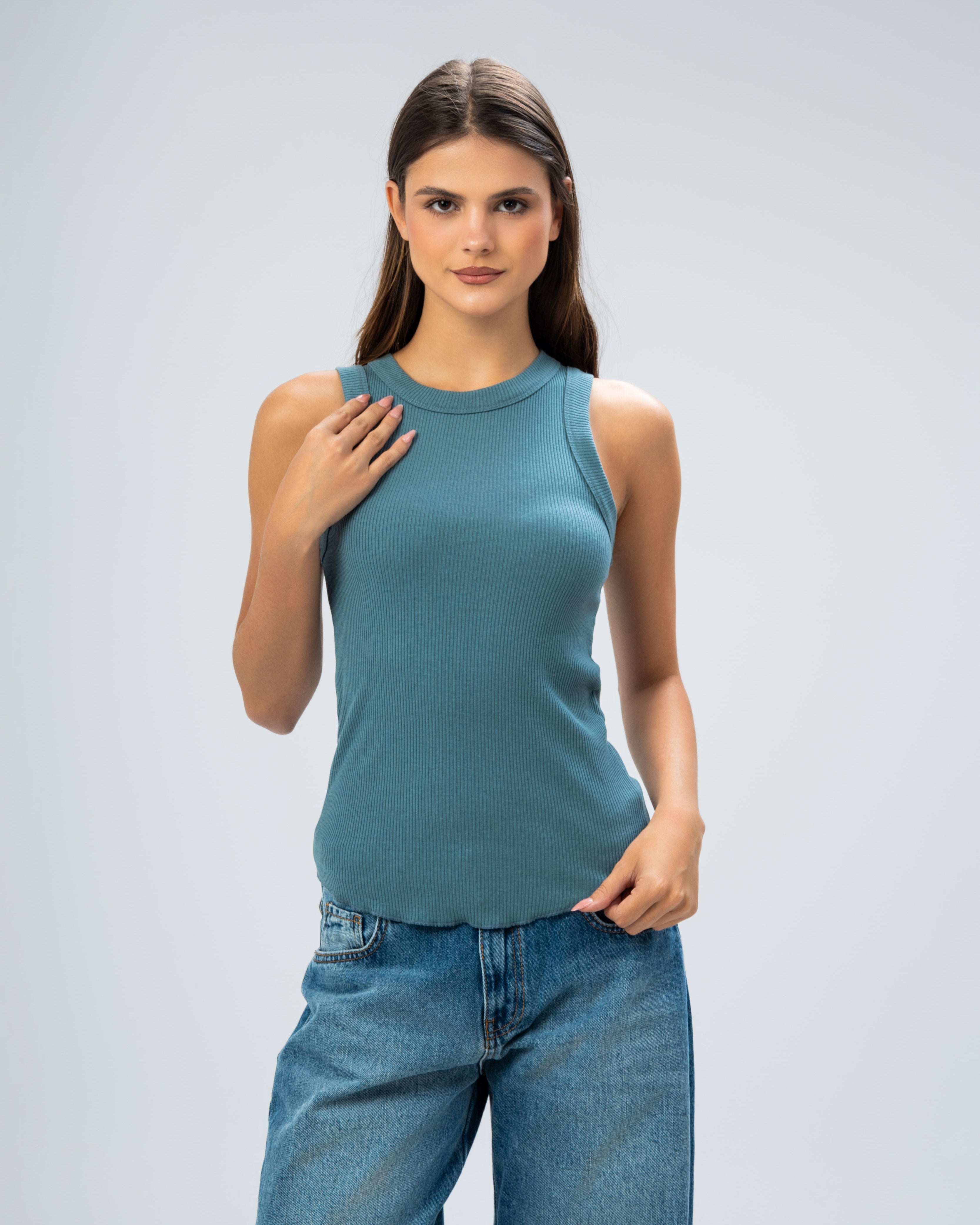 Basic Plain - Strap Top