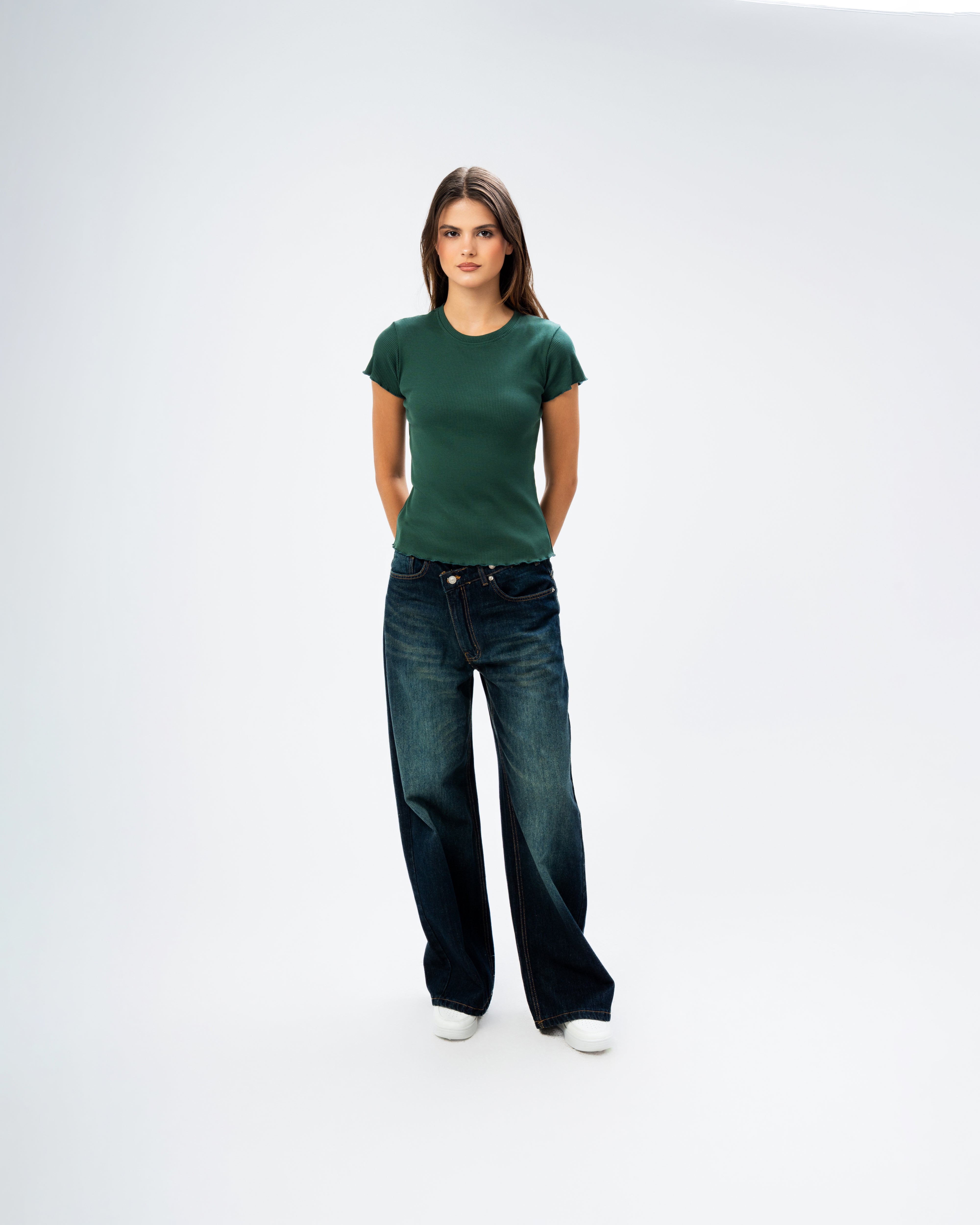 Basic Plain Short Sleeve T-Shirt
