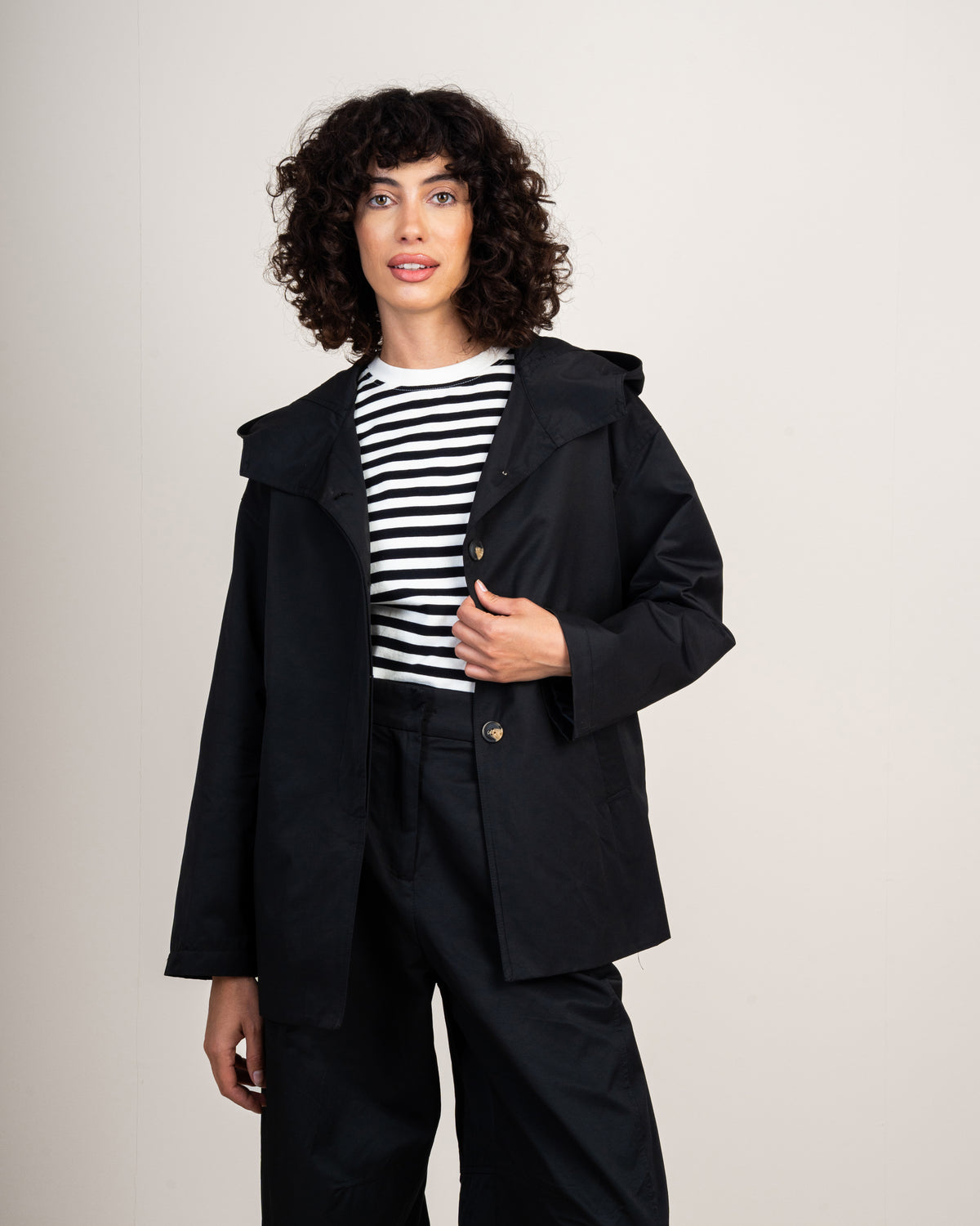 jacket Gabardine with hood