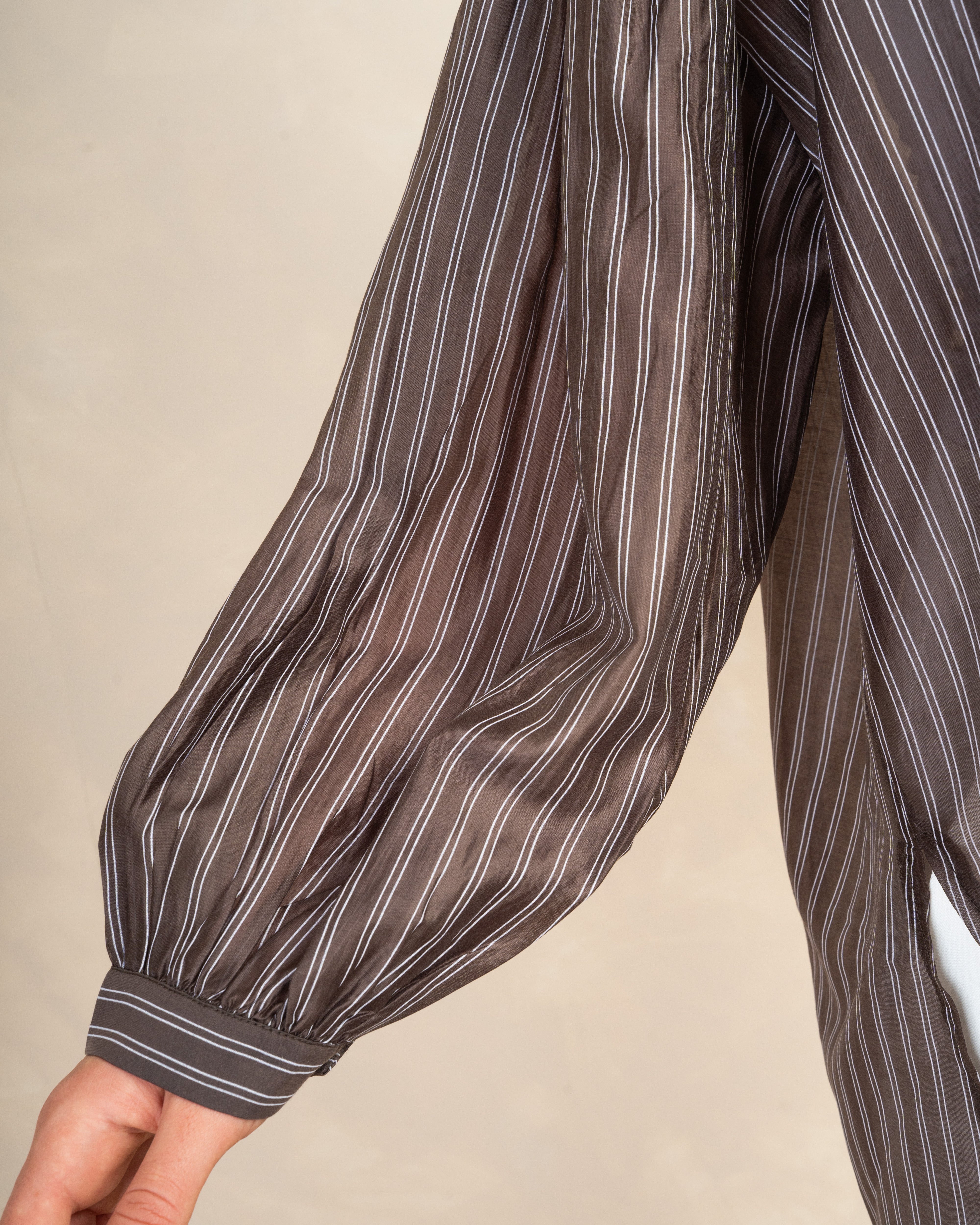 Long Striped Shirt In Different Colors