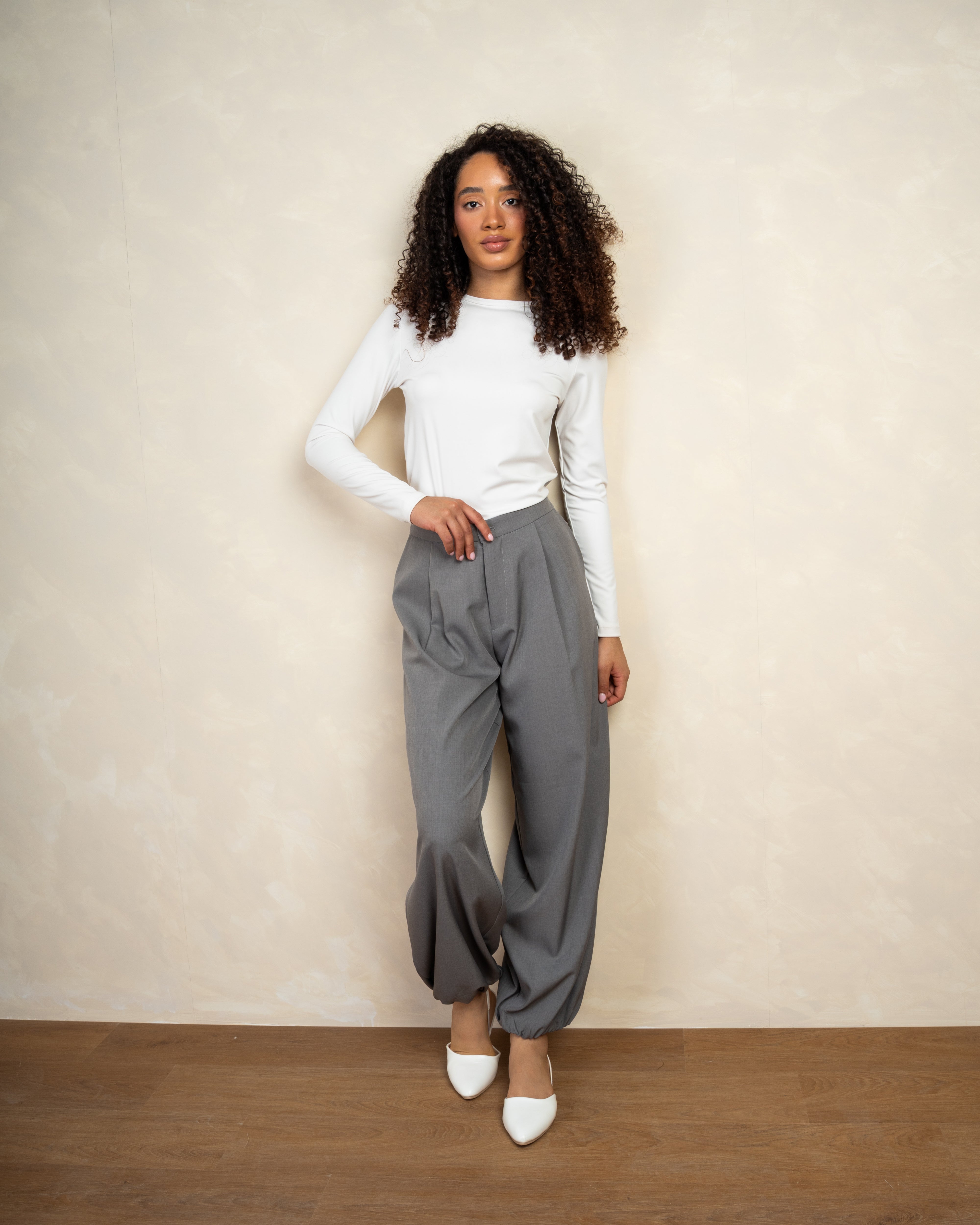 Basic Soft Fabric Long Sleeve Body