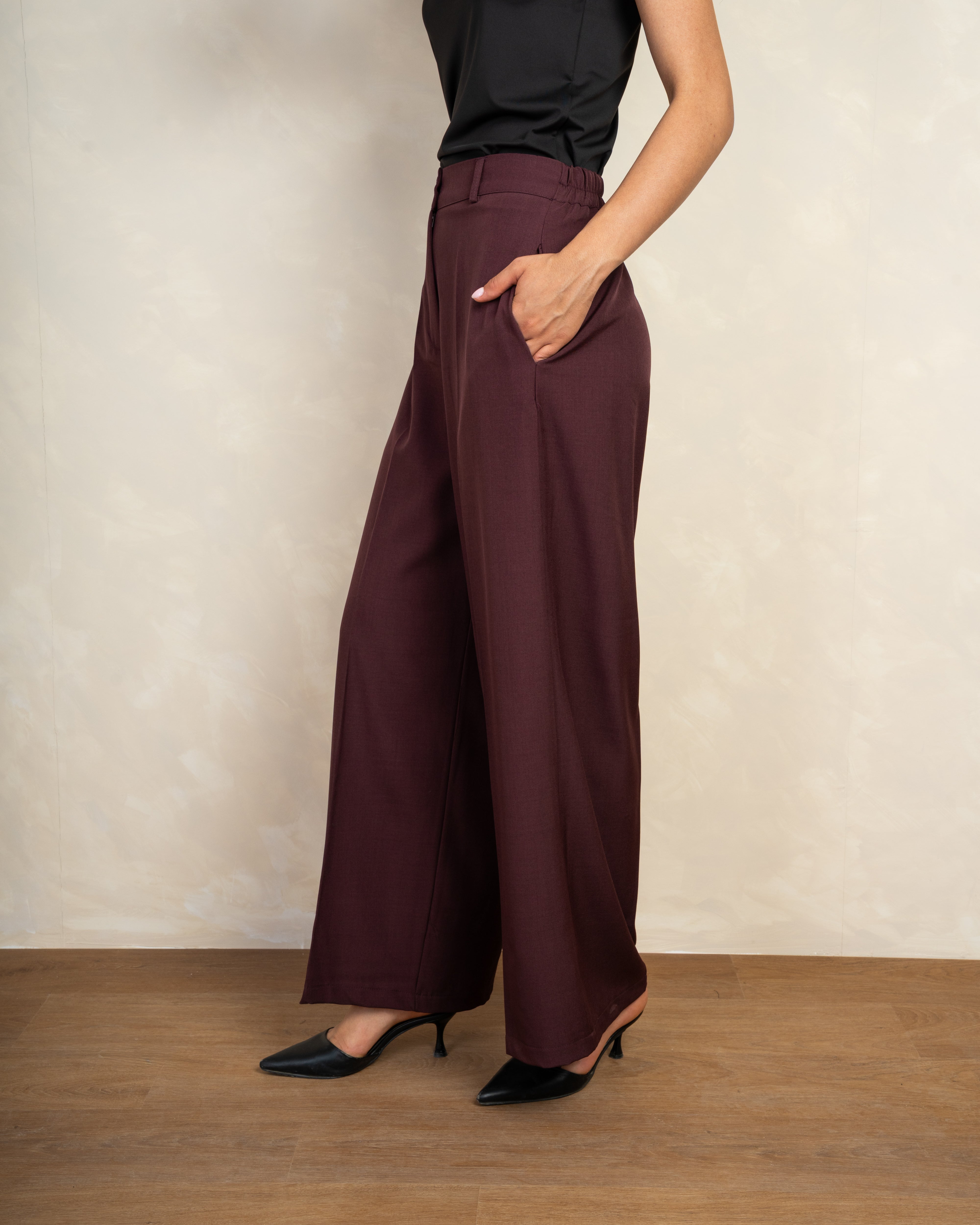 Classic Trouser With Double Waist Buttons