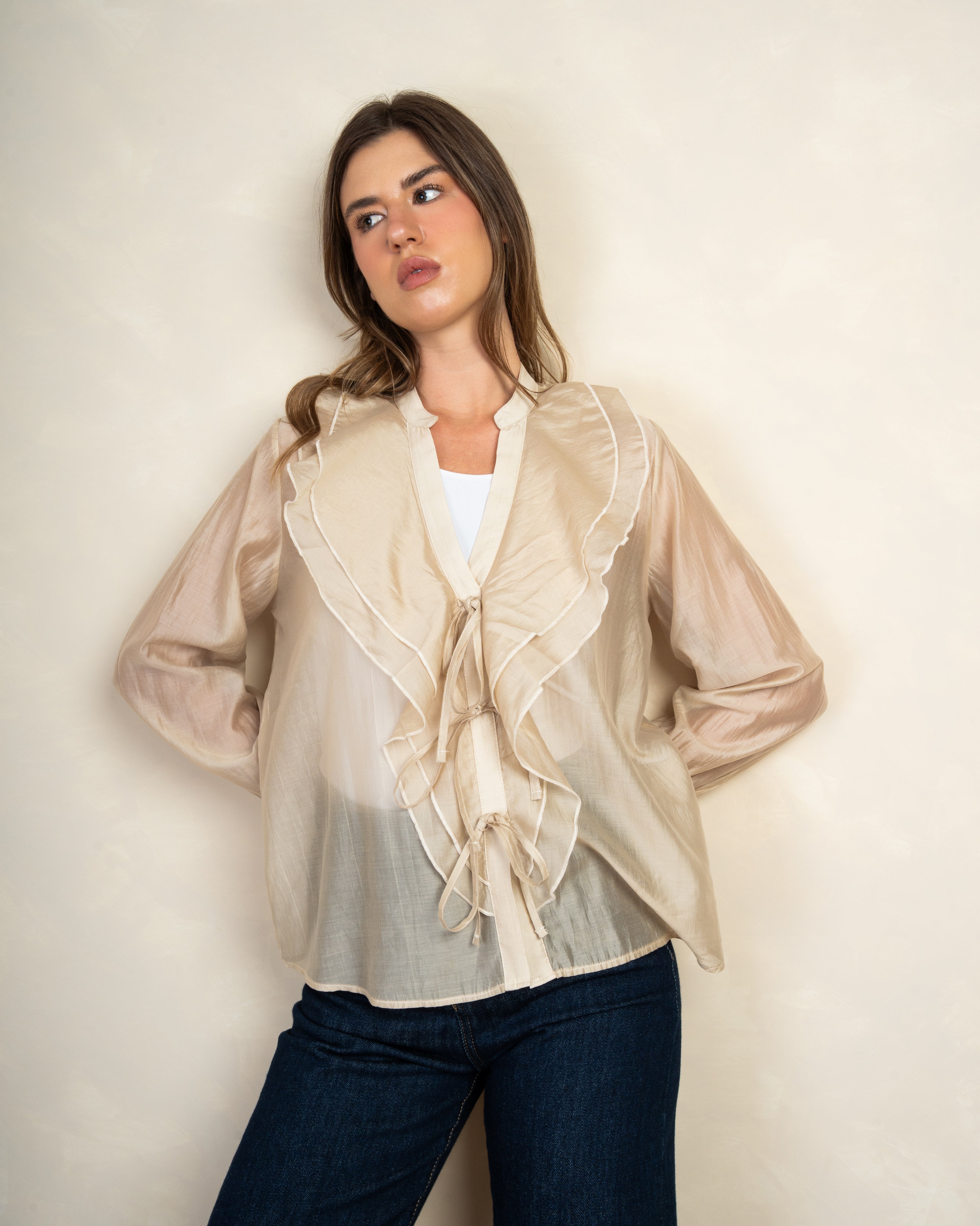 Rose Detail Blouse