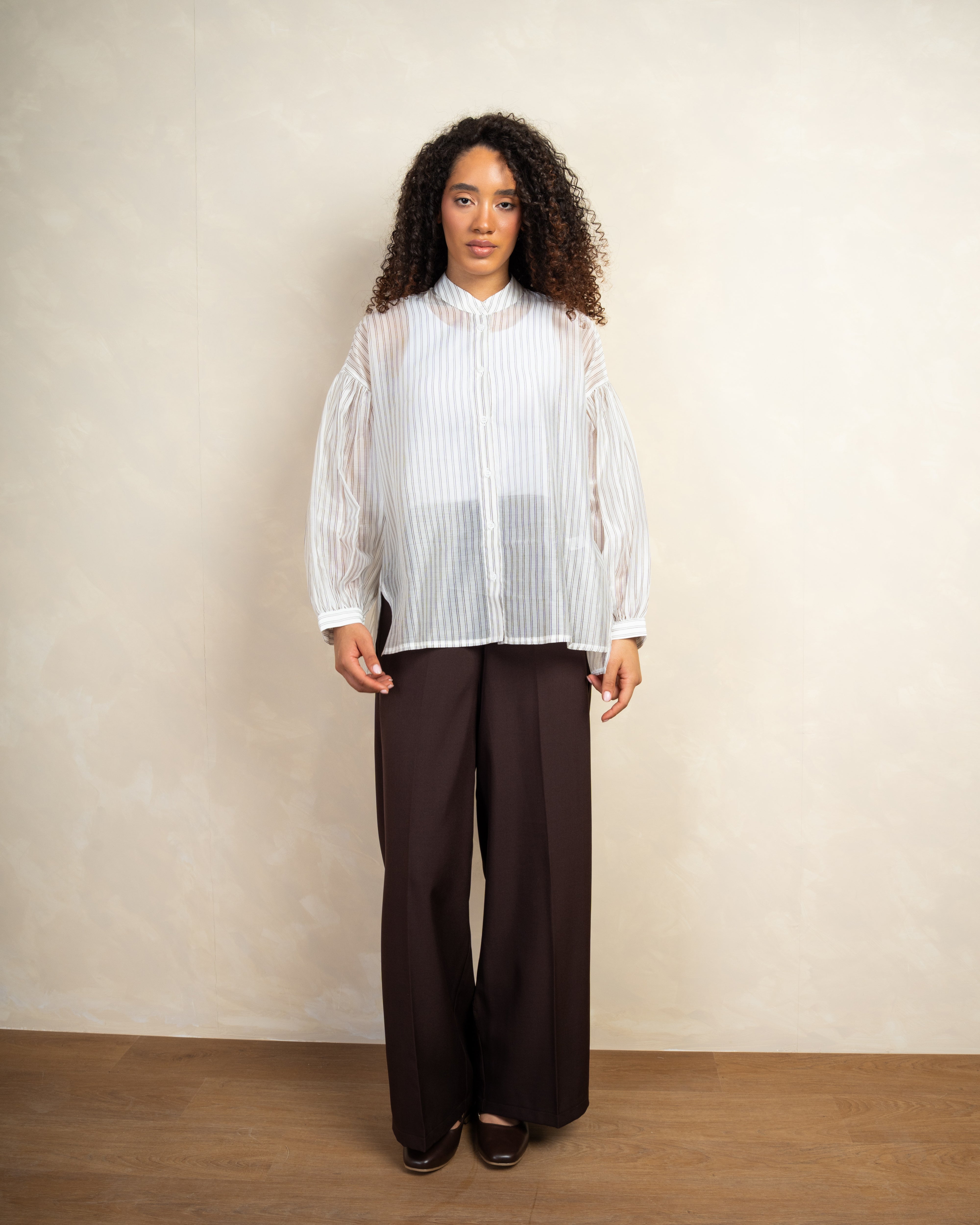 Long Striped Shirt In Different Colors