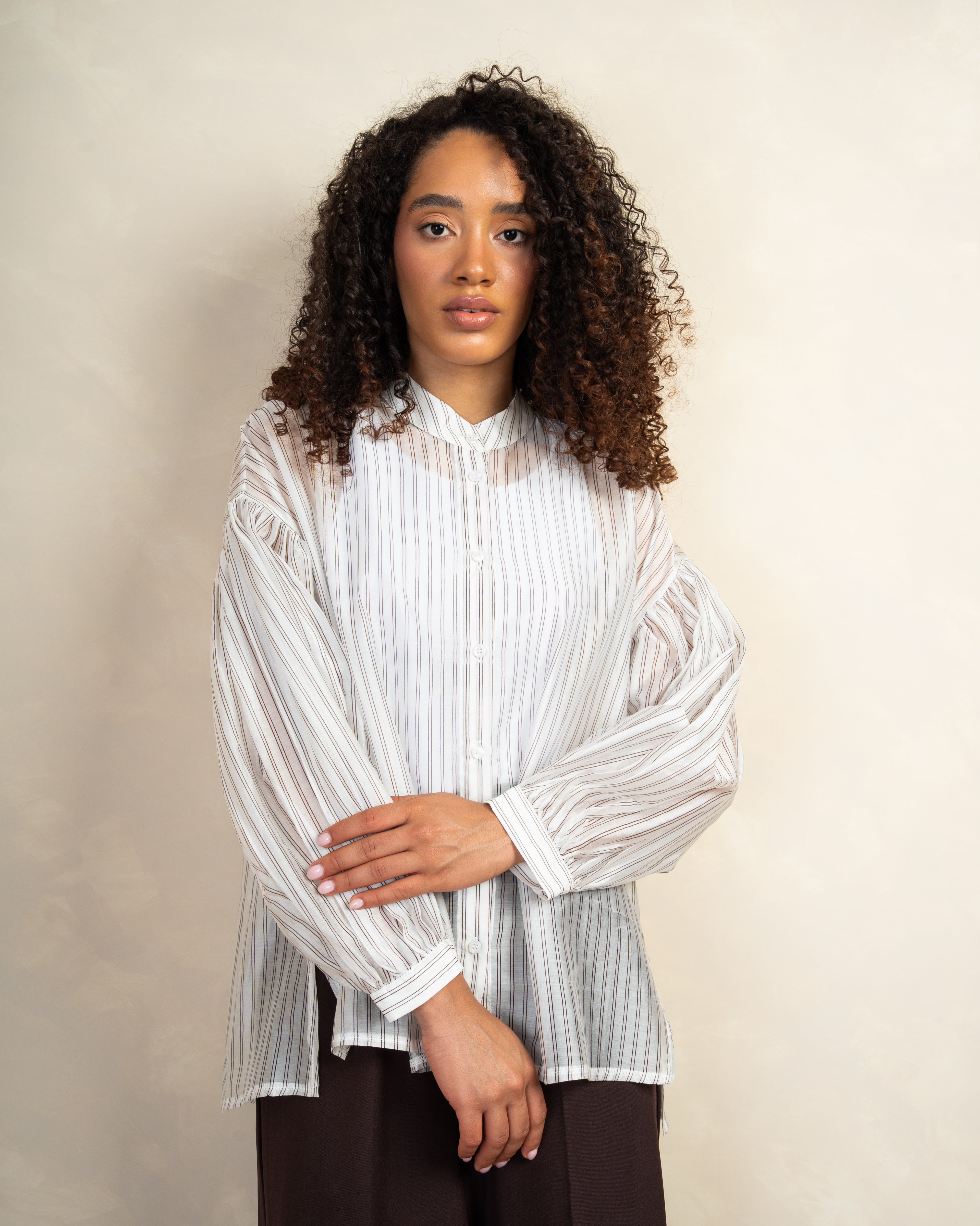 Long Striped Shirt In Different Colors