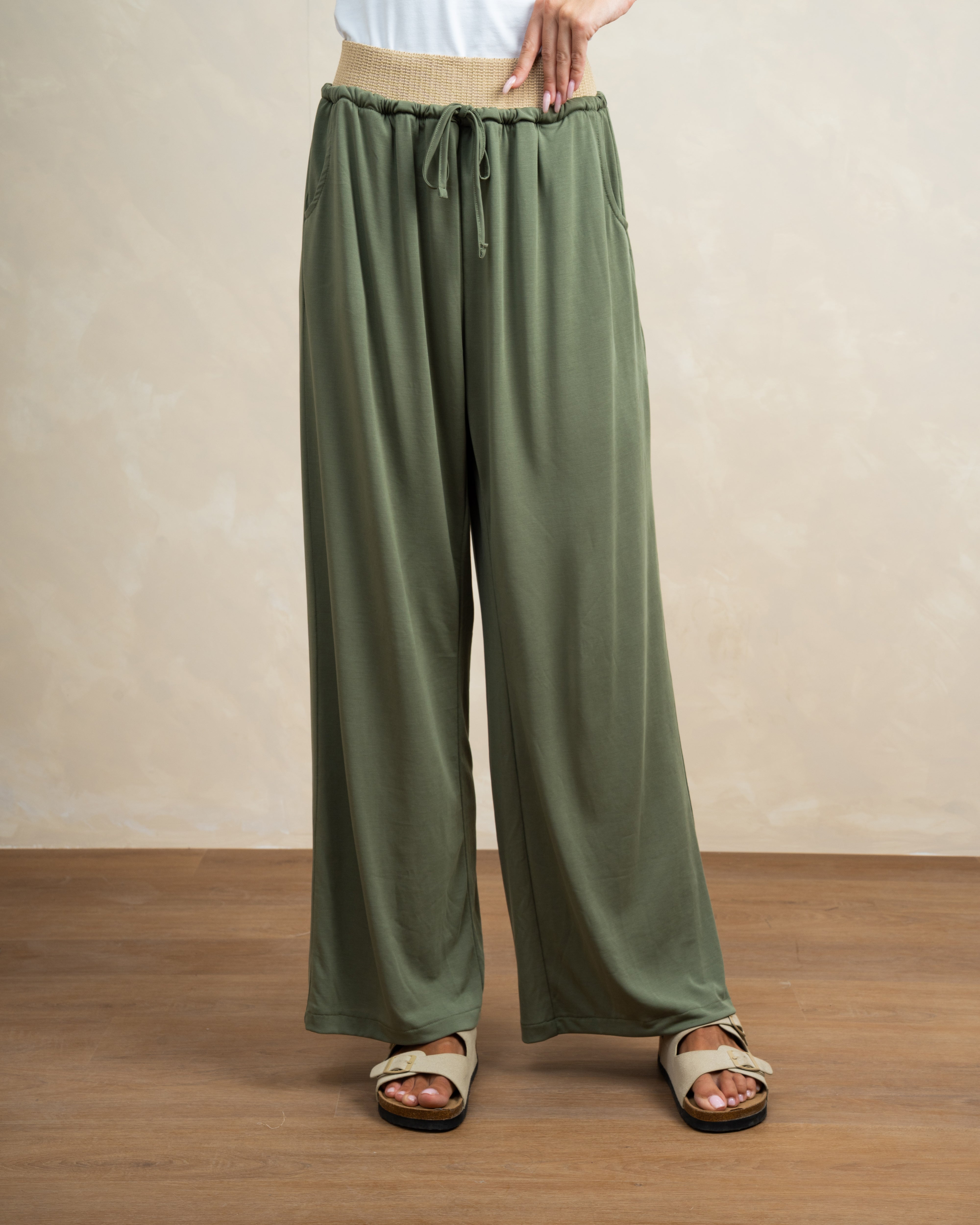 Knit Waist Trouser