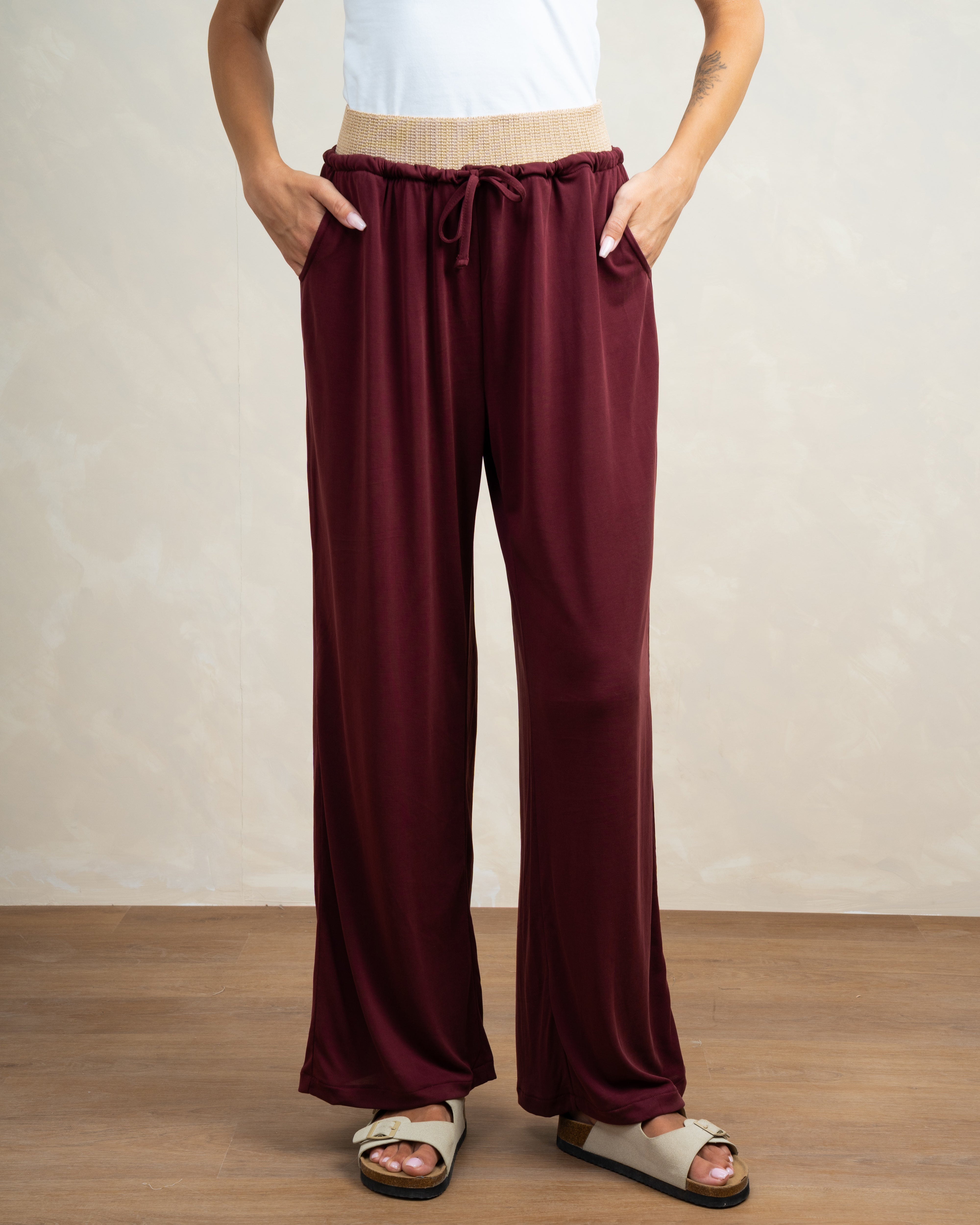 Knit Waist Trouser