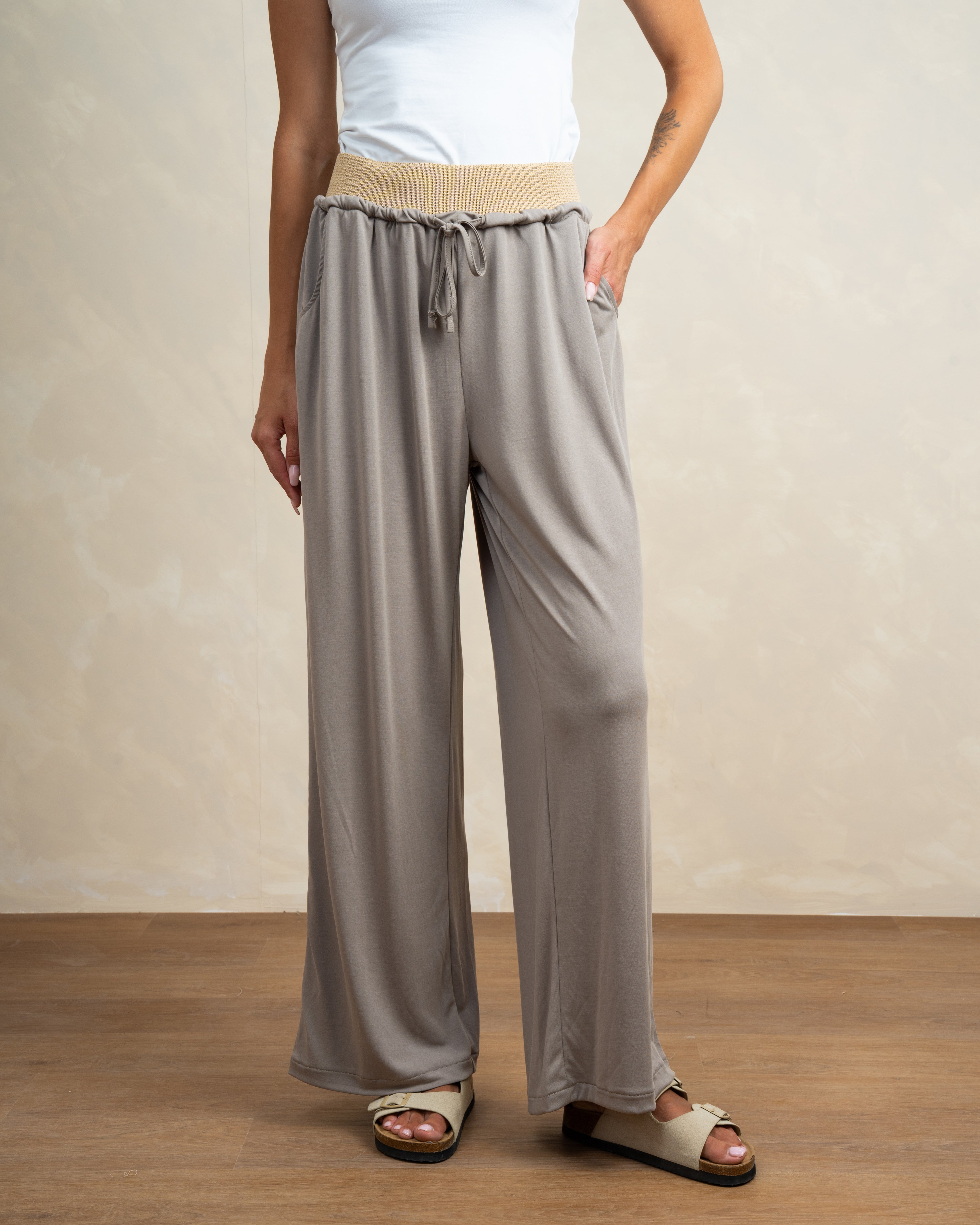 Knit Waist Trouser