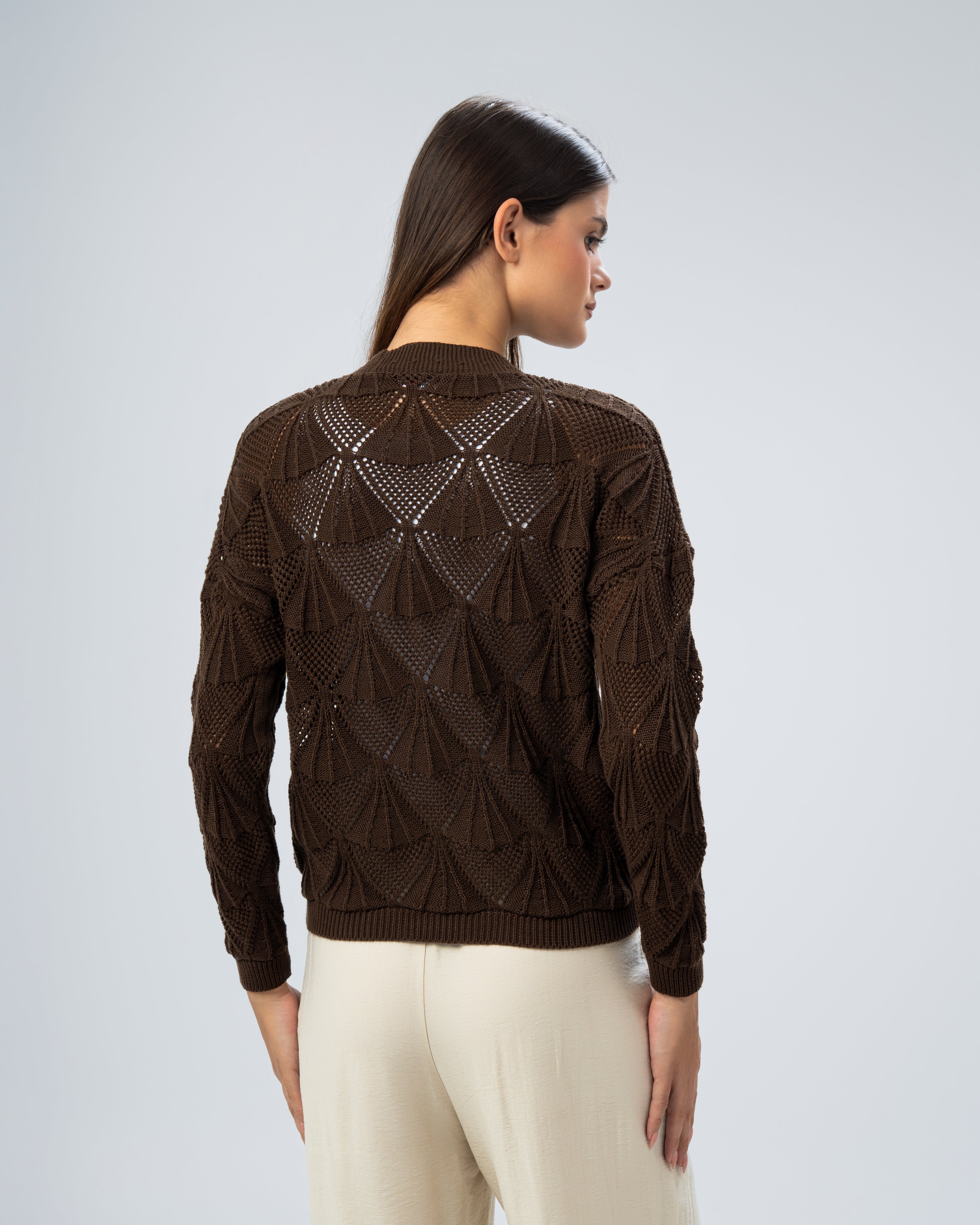 Knitwear Cardigan - With Gold Buttons