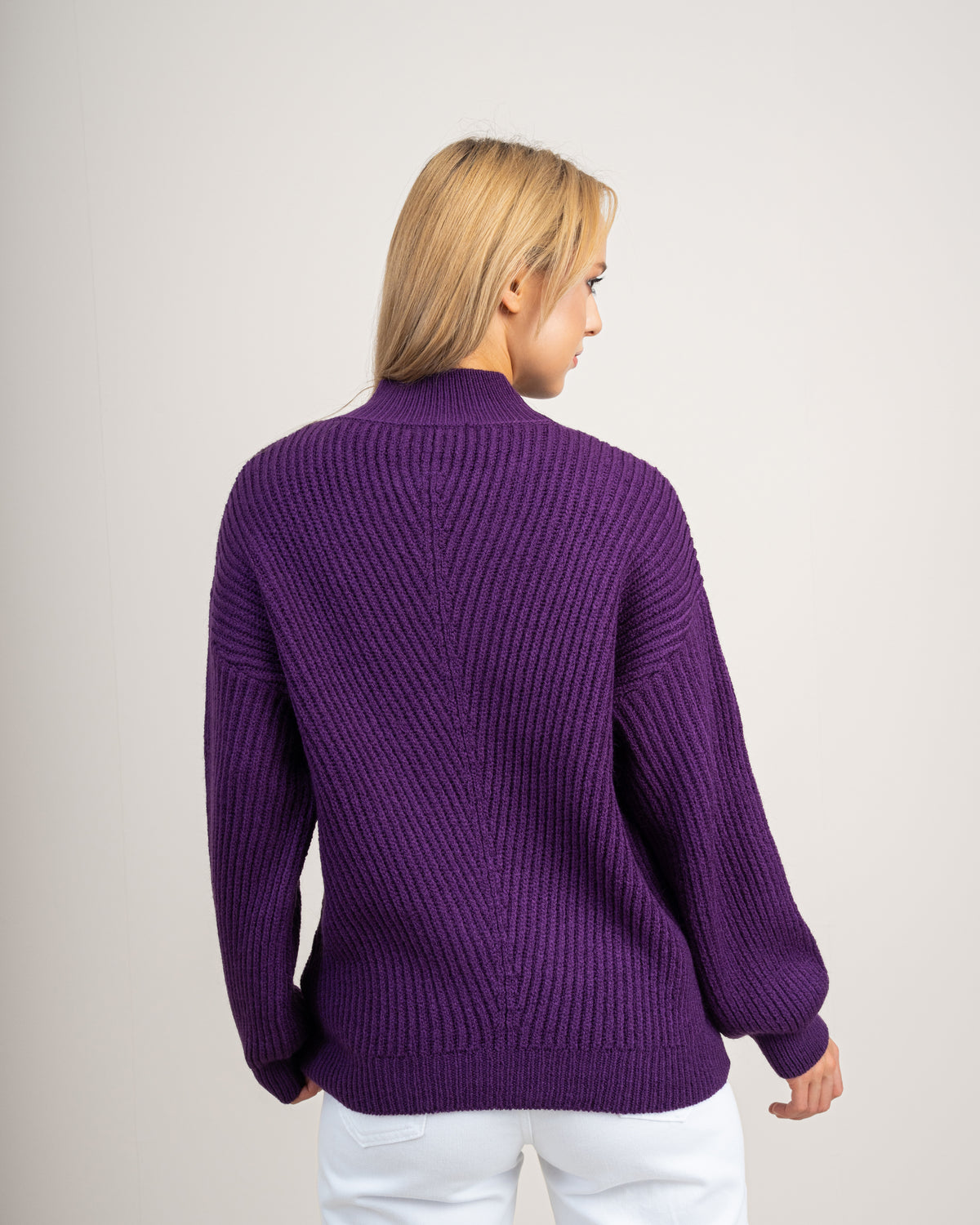 Knitwear Pullover With Cable Detail