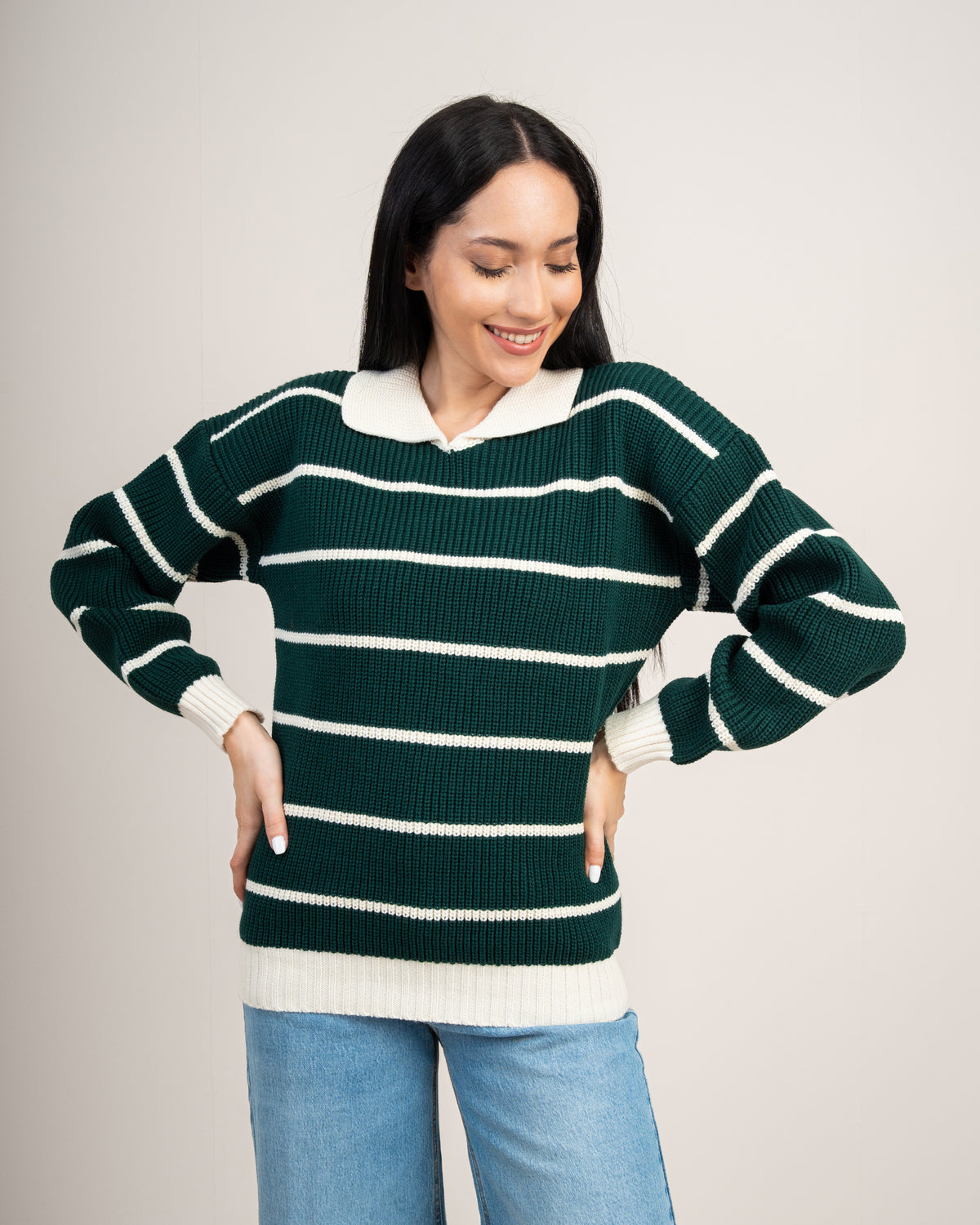 Essential Ribbed Knitwear Top