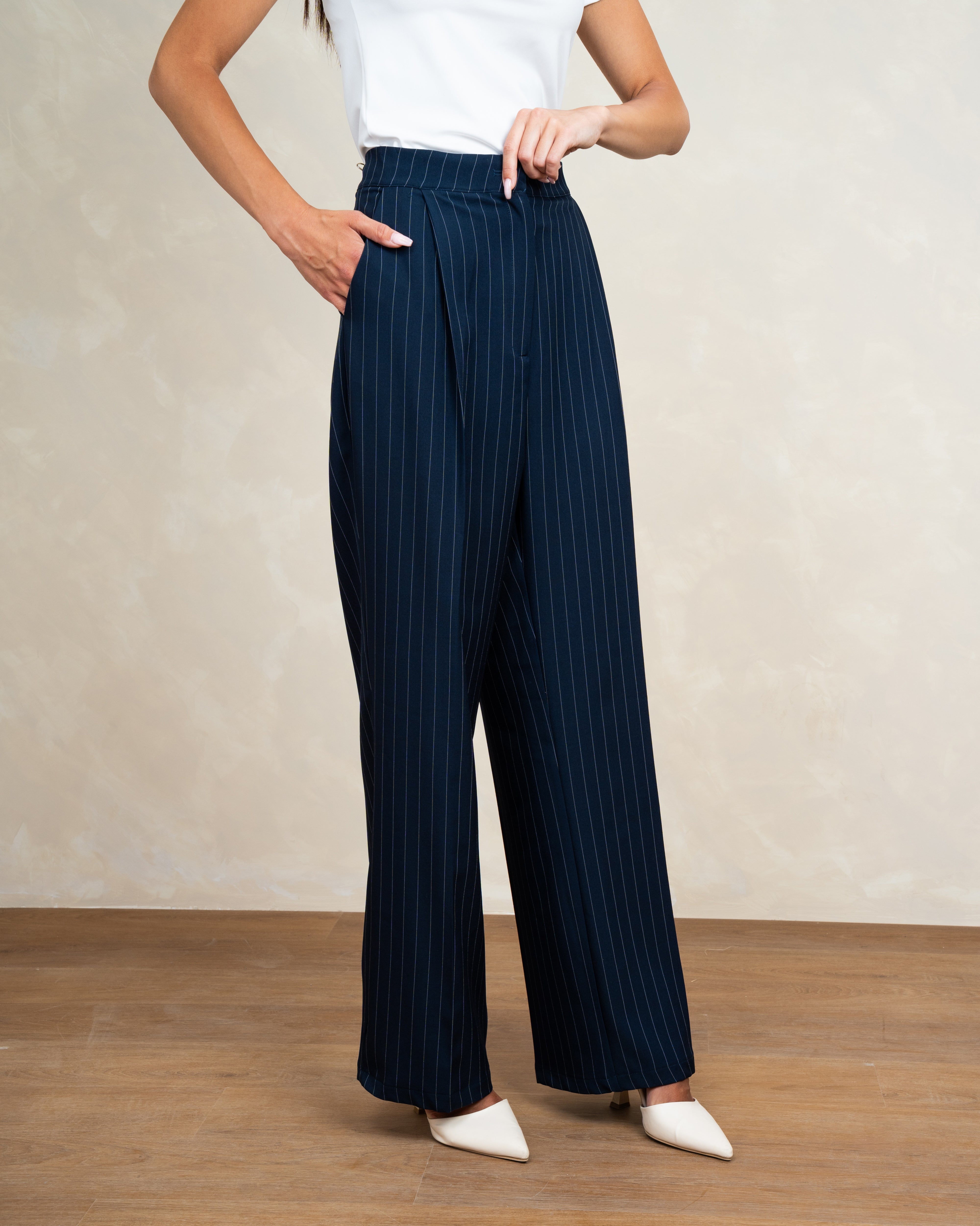Classic Trouser With Waist Stripes