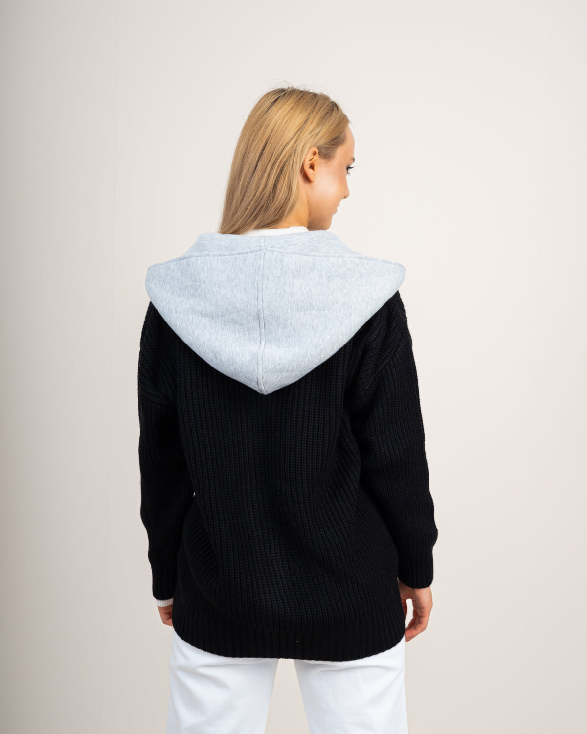 Knitwear Cardigan With Wooden Buttons