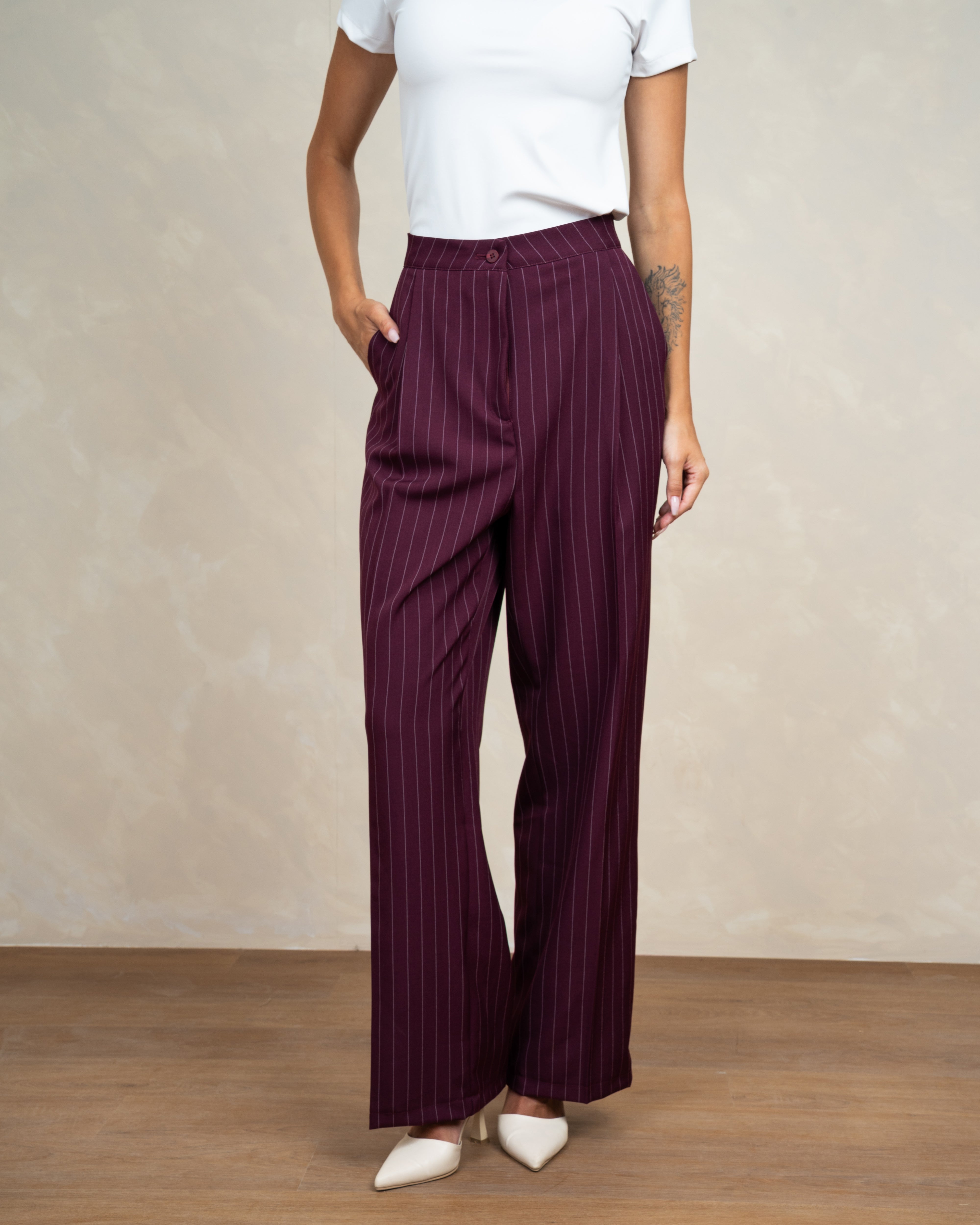 Classic Trouser With Waist Stripes