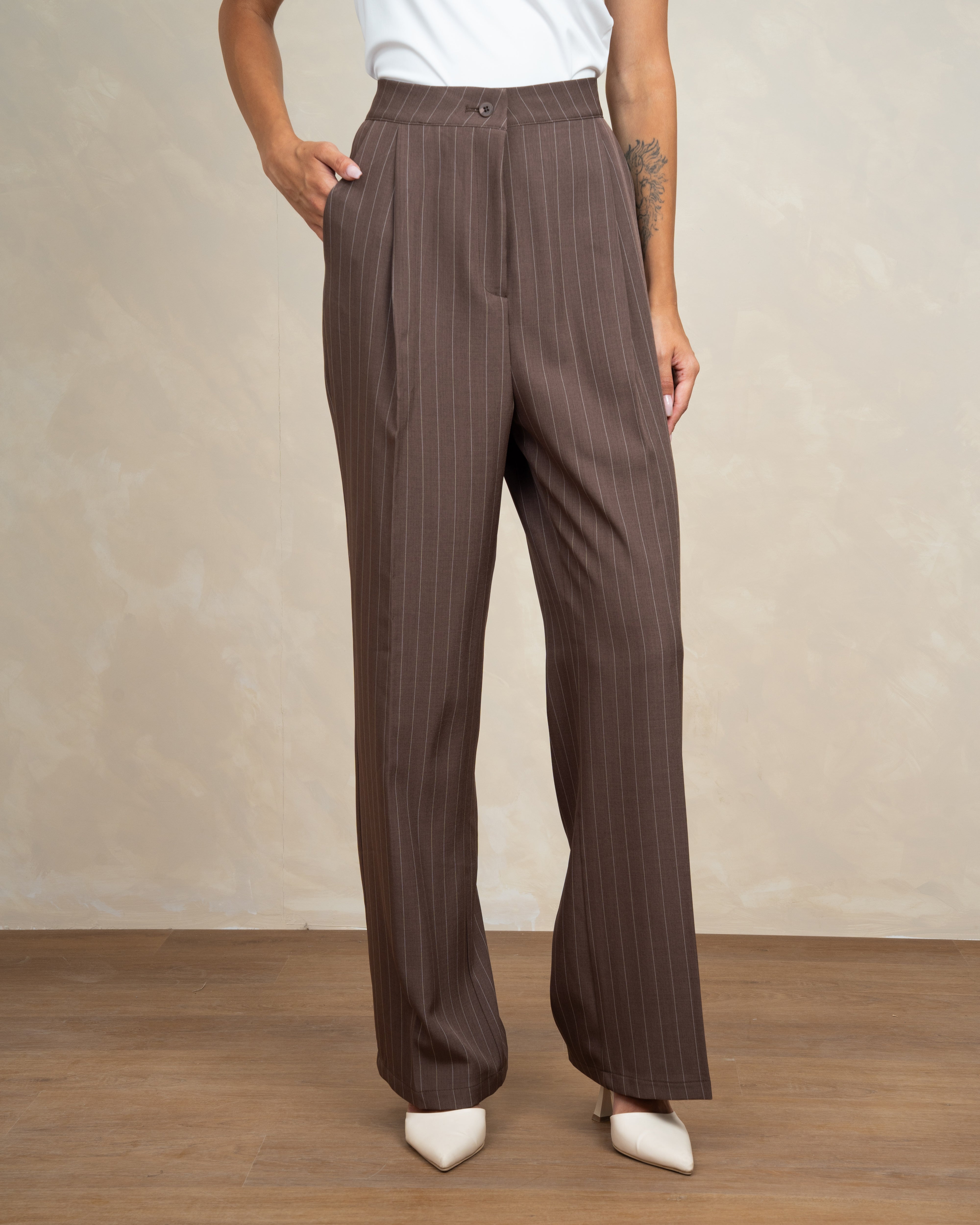 Classic Trouser With Waist Stripes