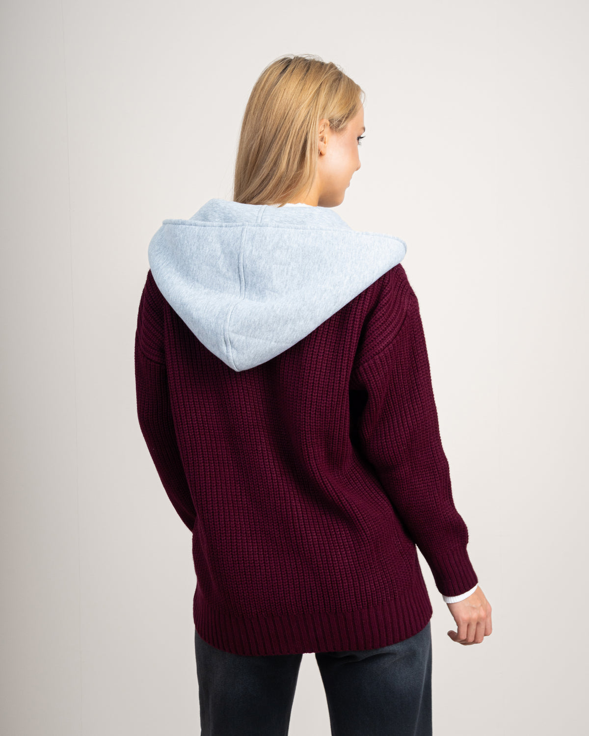 Knitwear Cardigan With Wooden Buttons