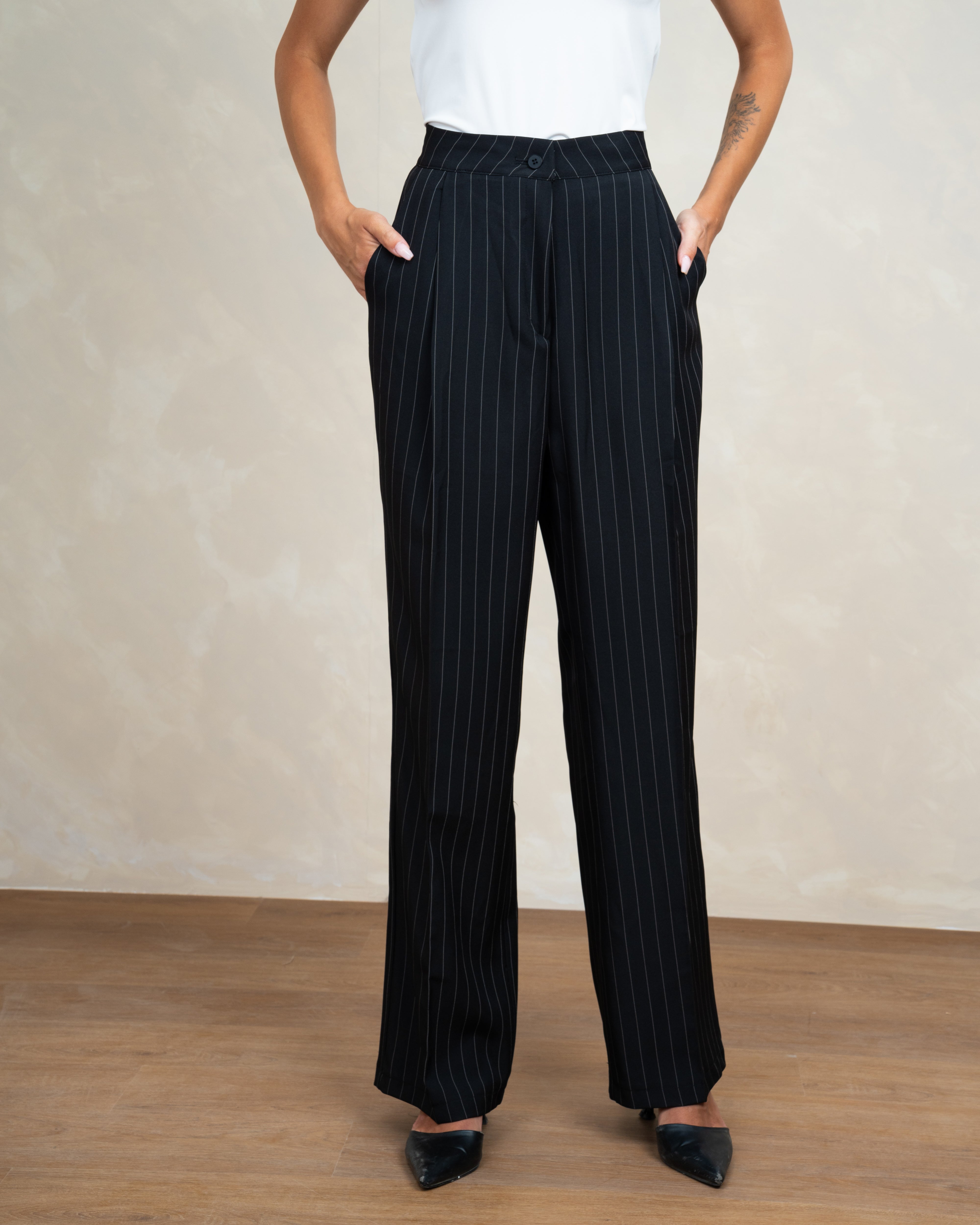 Classic Trouser With Waist Stripes