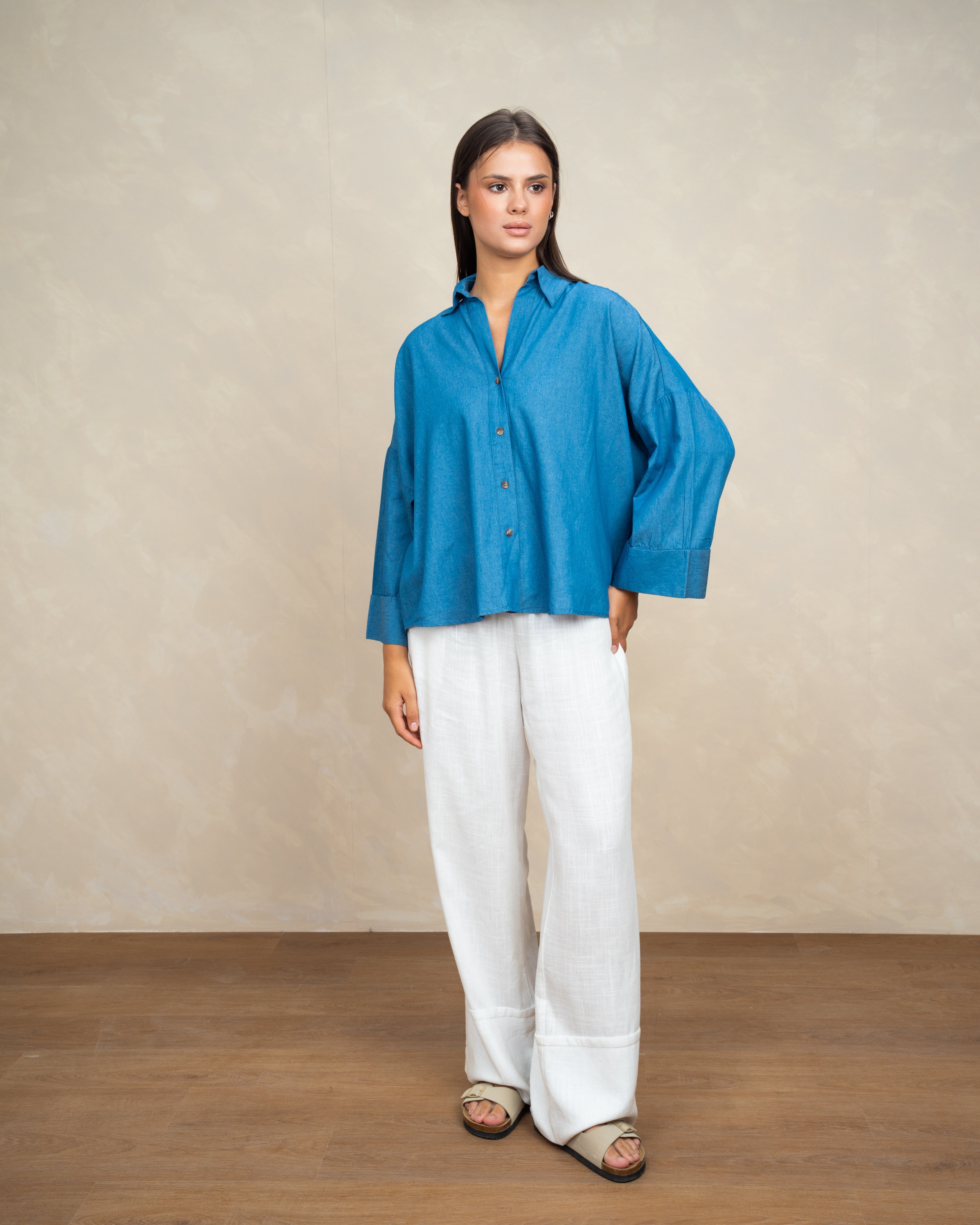 Relaxed Fit Denim Shirt