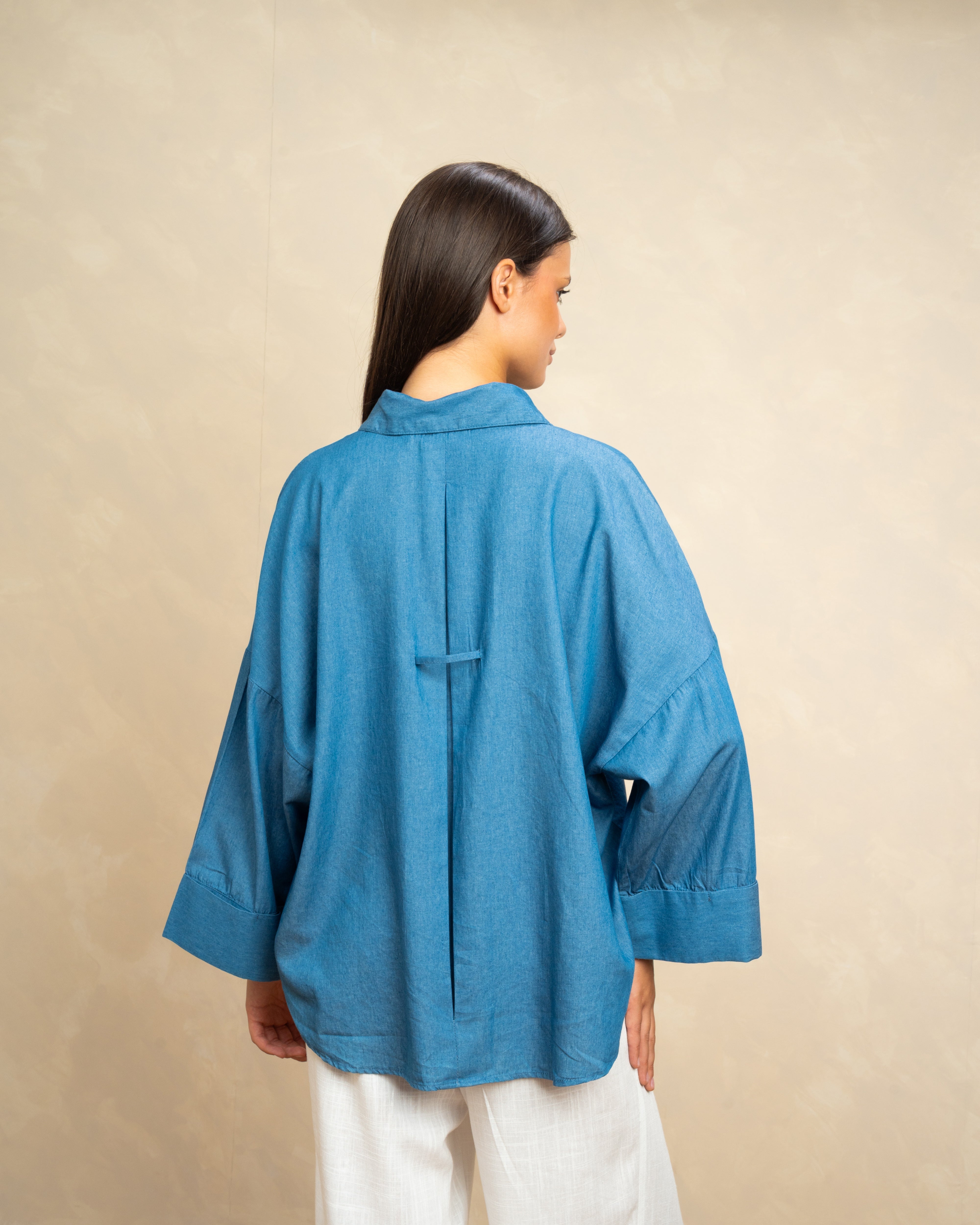 Relaxed Fit Denim Shirt