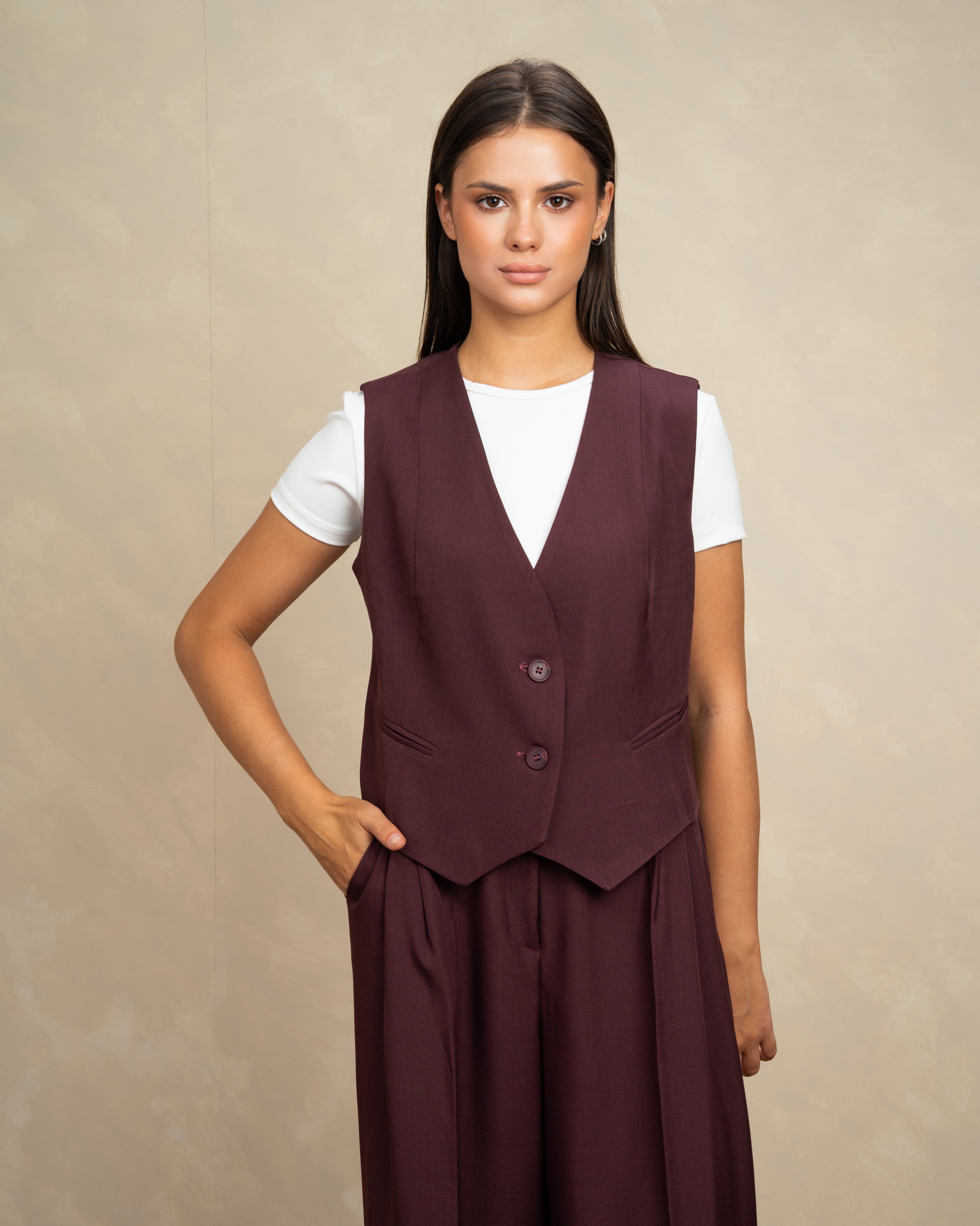 Classic Formal Vest With Pocket