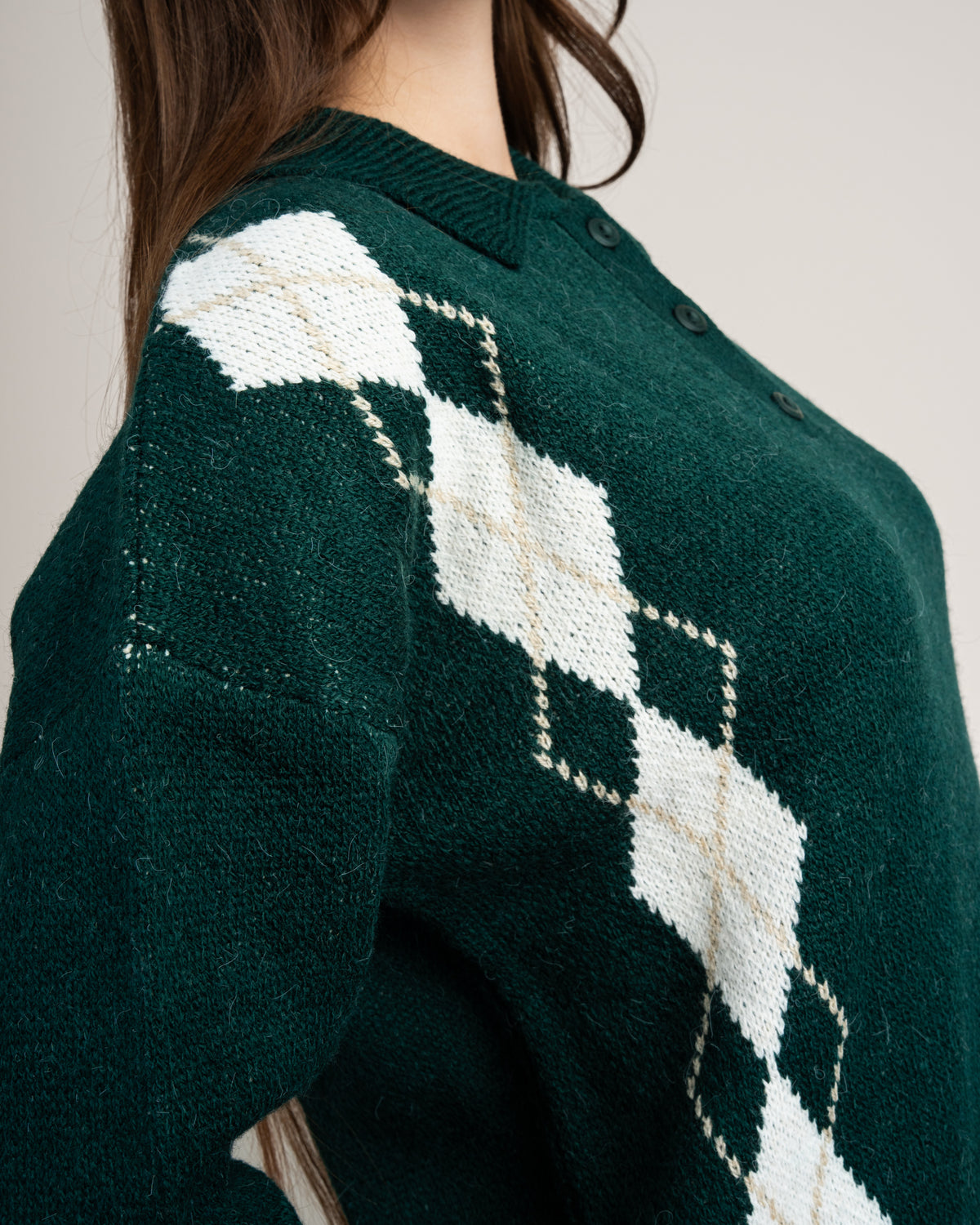 Knitwear Pullover - With Side Embroidery
