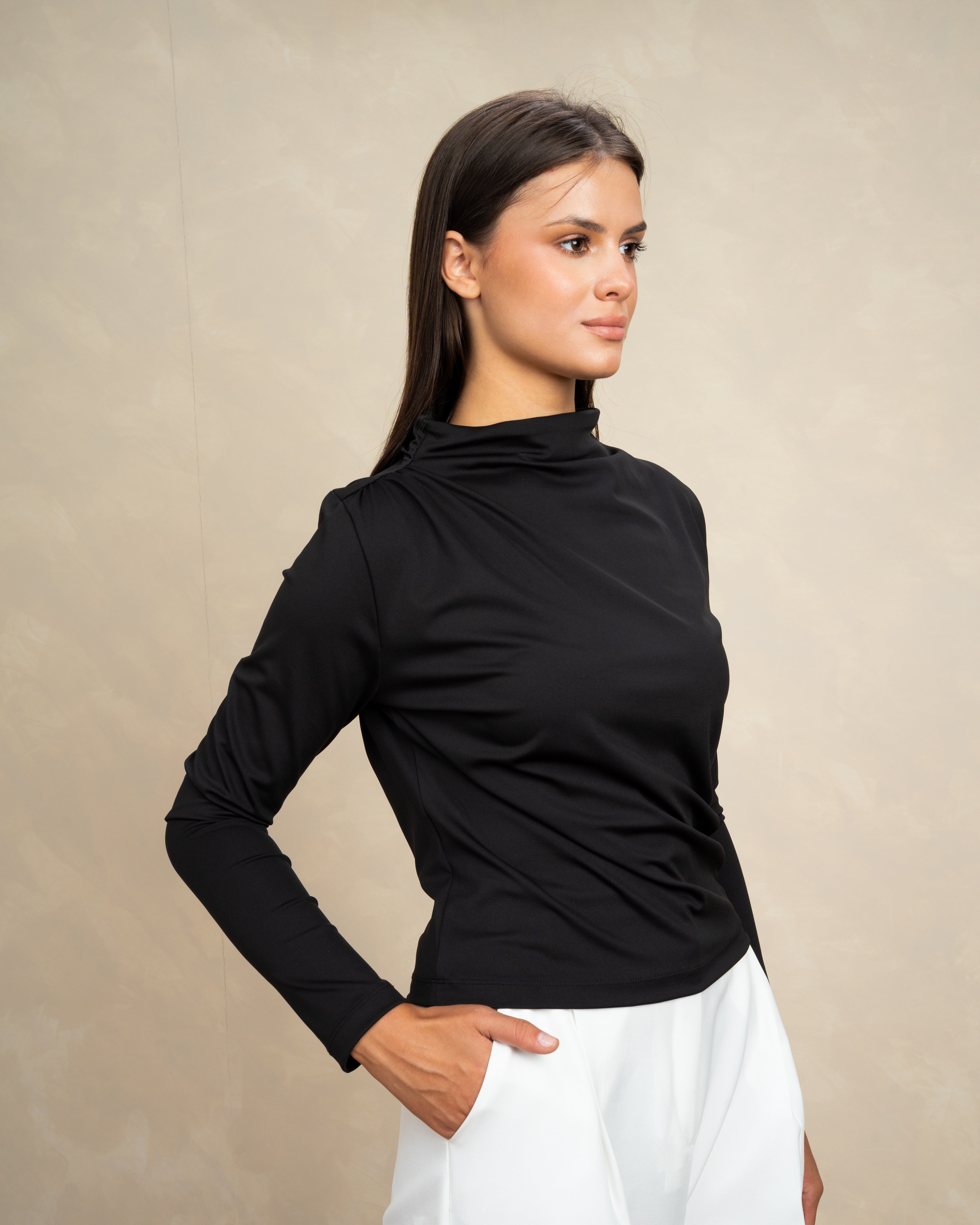 Basic Plain Long Sleeve Body