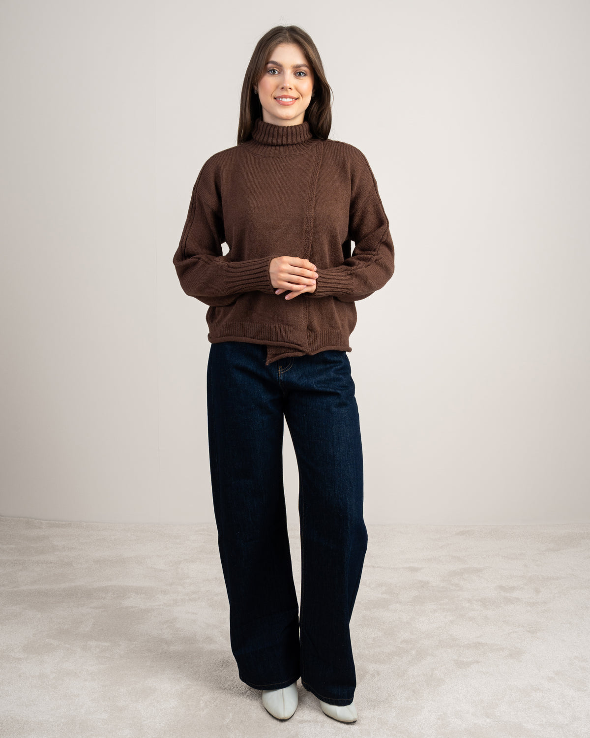 Turtleneck Knitwear Pullover