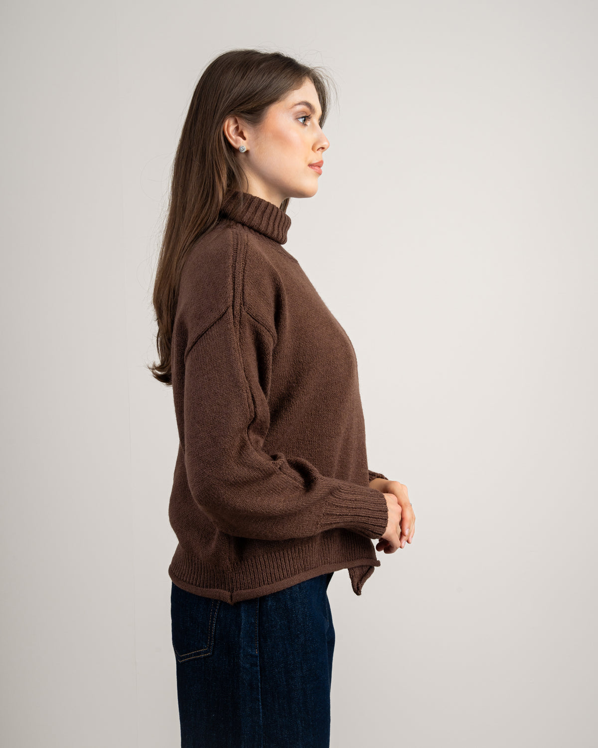 Turtleneck Knitwear Pullover