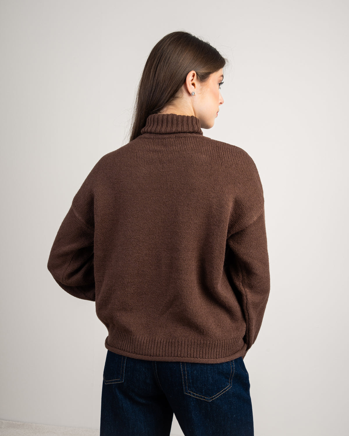 Turtleneck Knitwear Pullover
