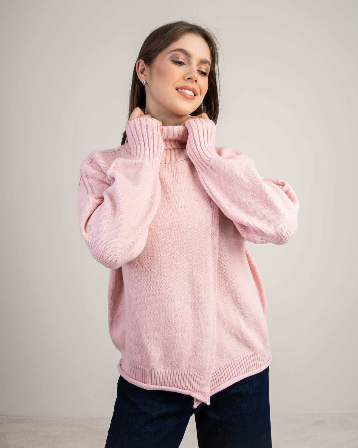 Turtleneck Knitwear Pullover