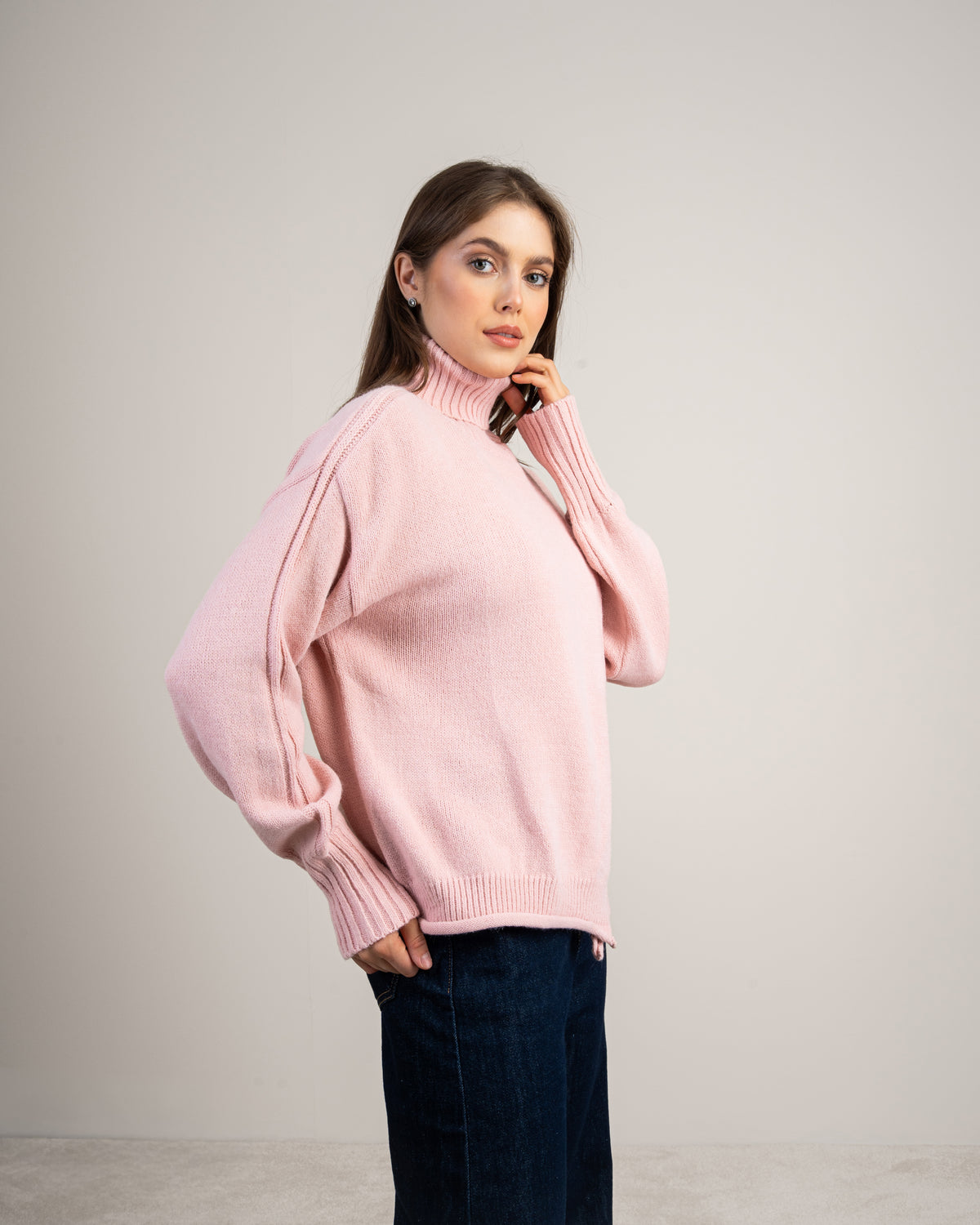 Turtleneck Knitwear Pullover