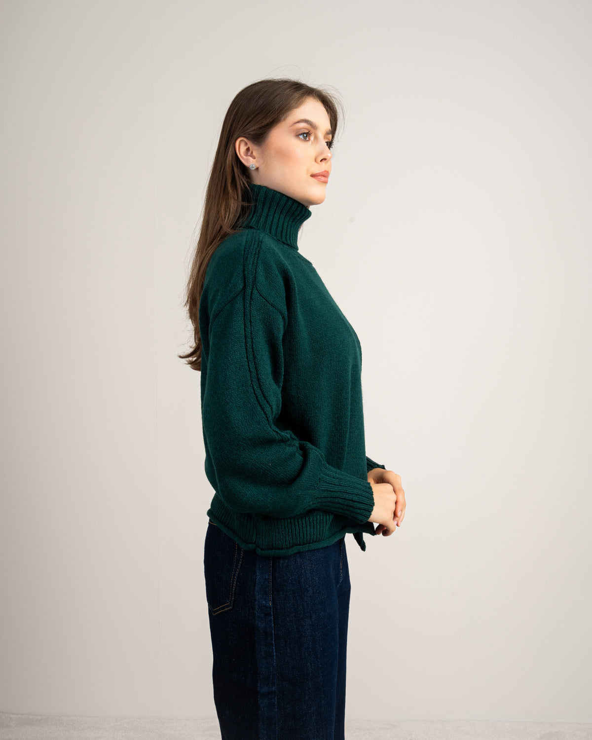 Turtleneck Knitwear Pullover