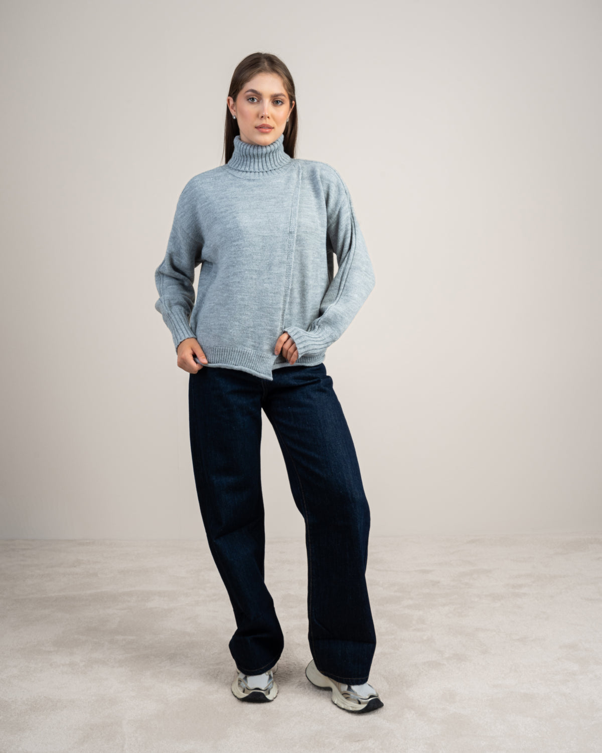 Turtleneck Knitwear Pullover