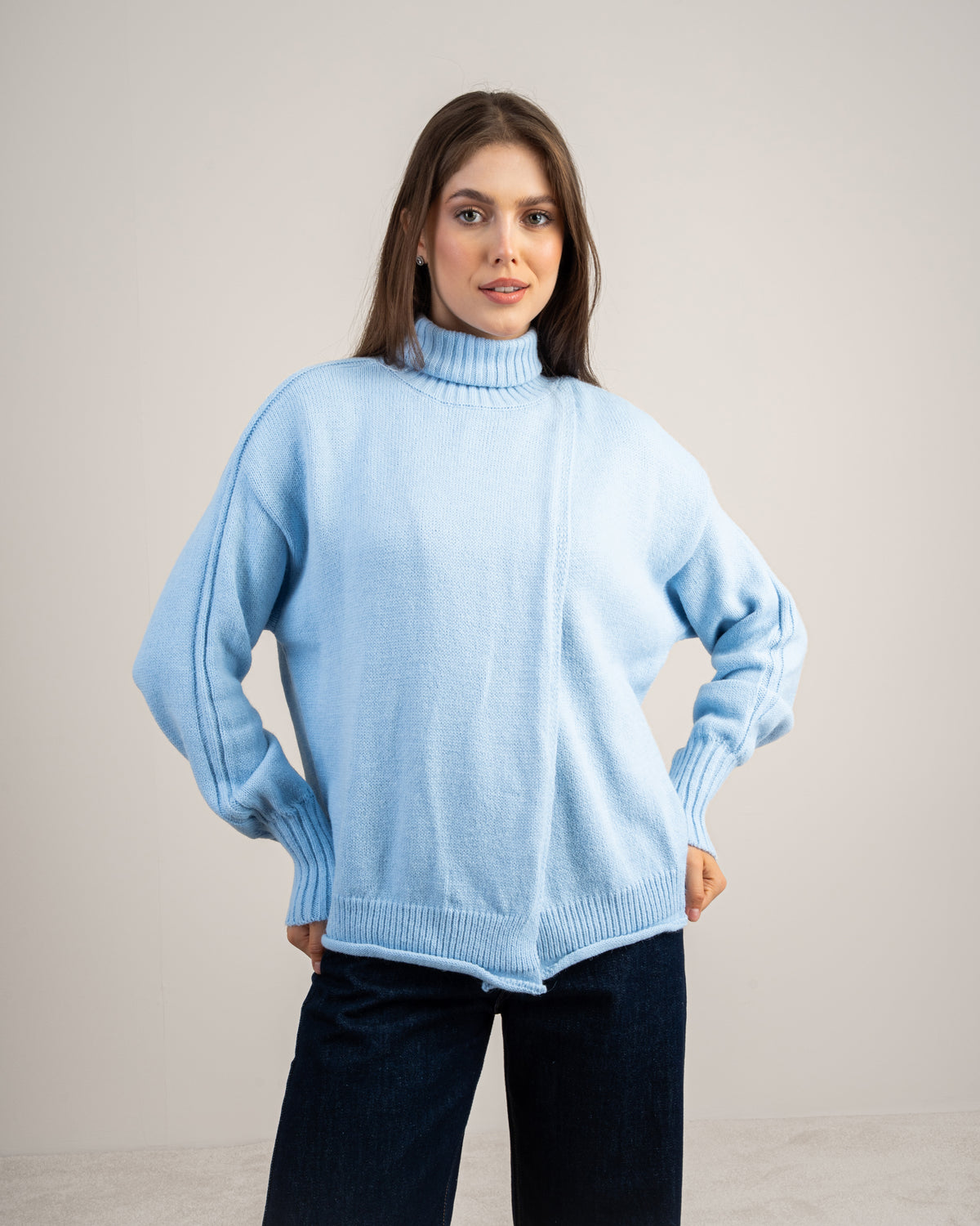 Turtleneck Knitwear Pullover