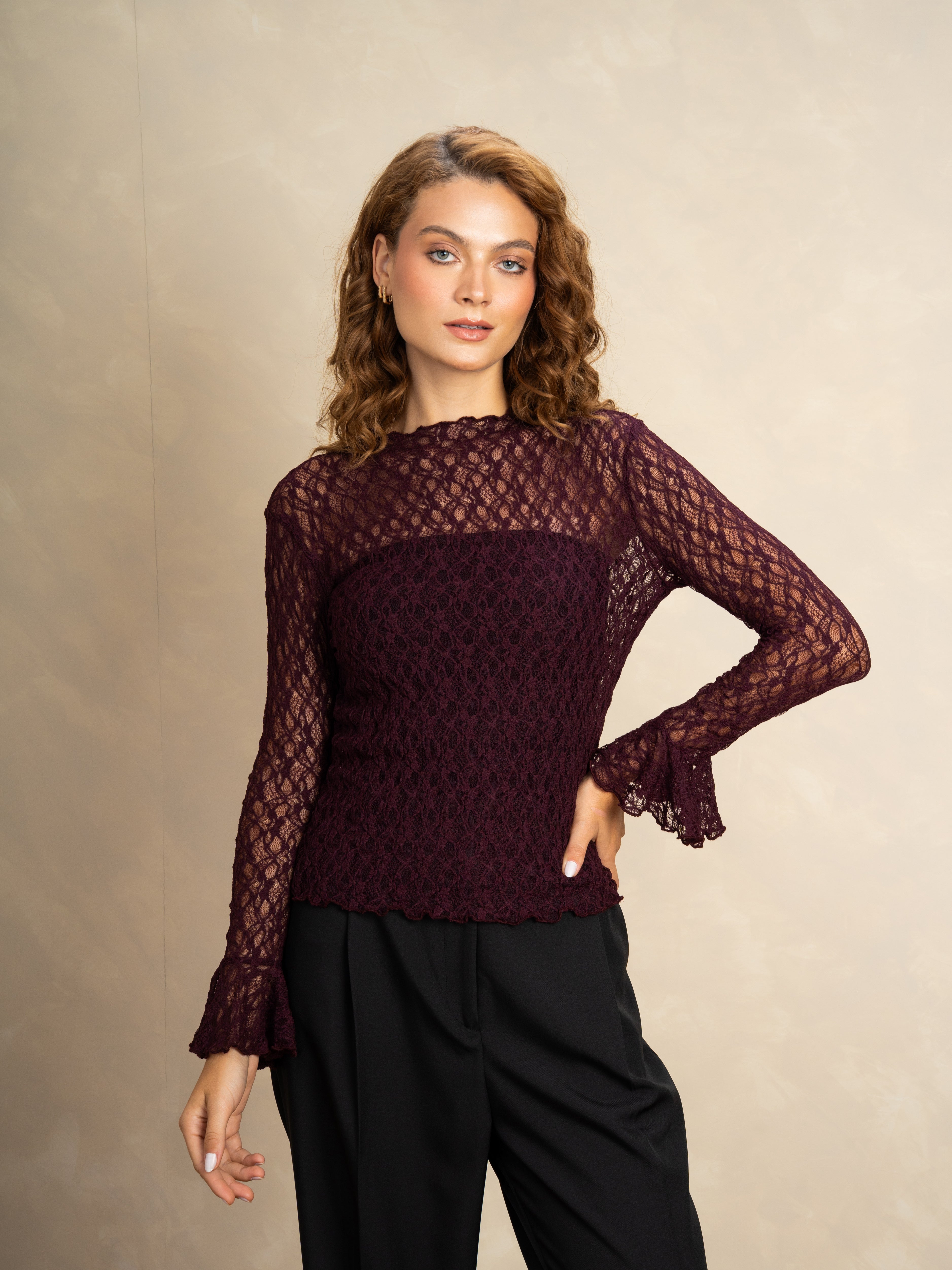 Lace Knitwear Body