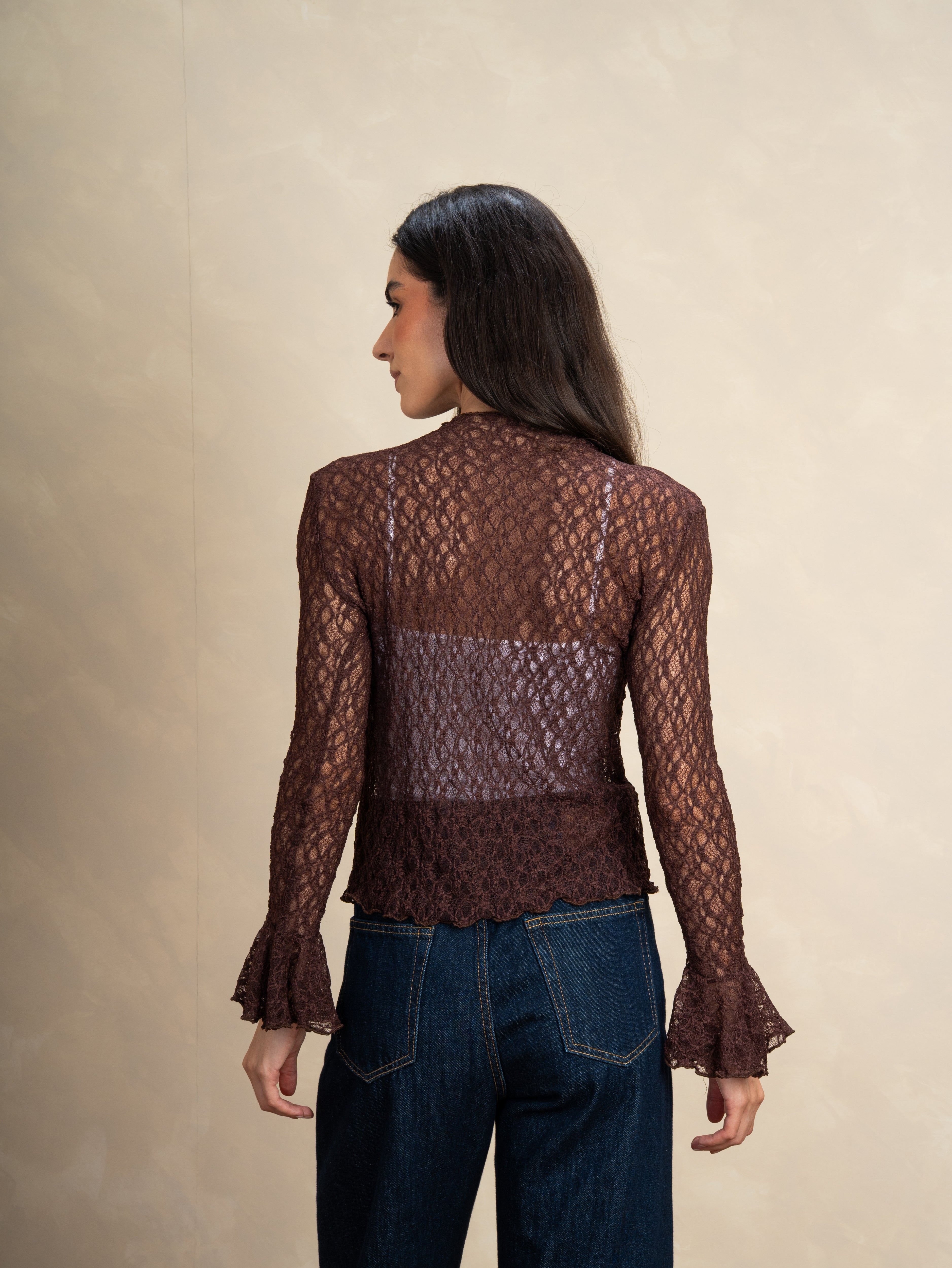 Lace Knitwear Body