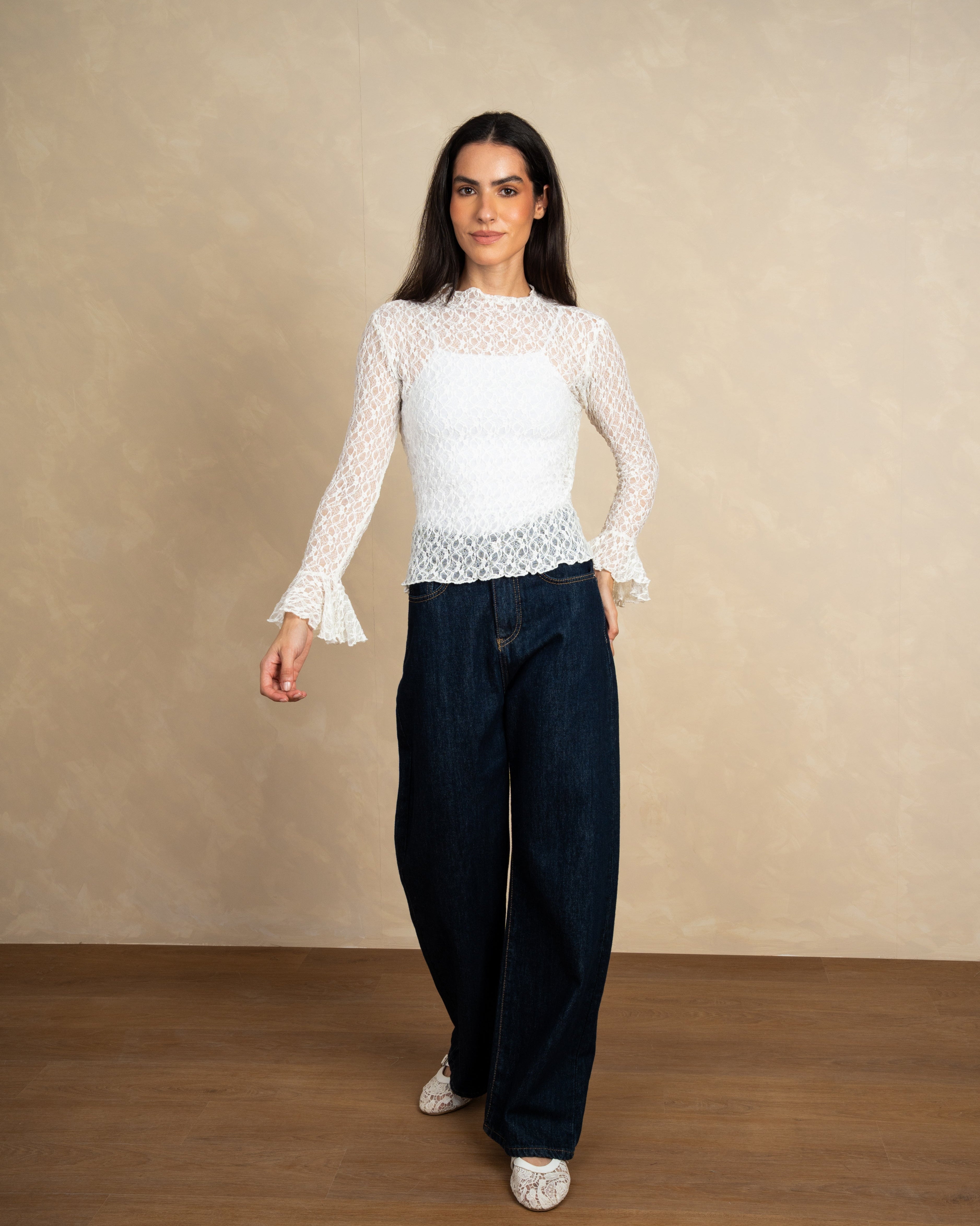 Lace Knitwear Body