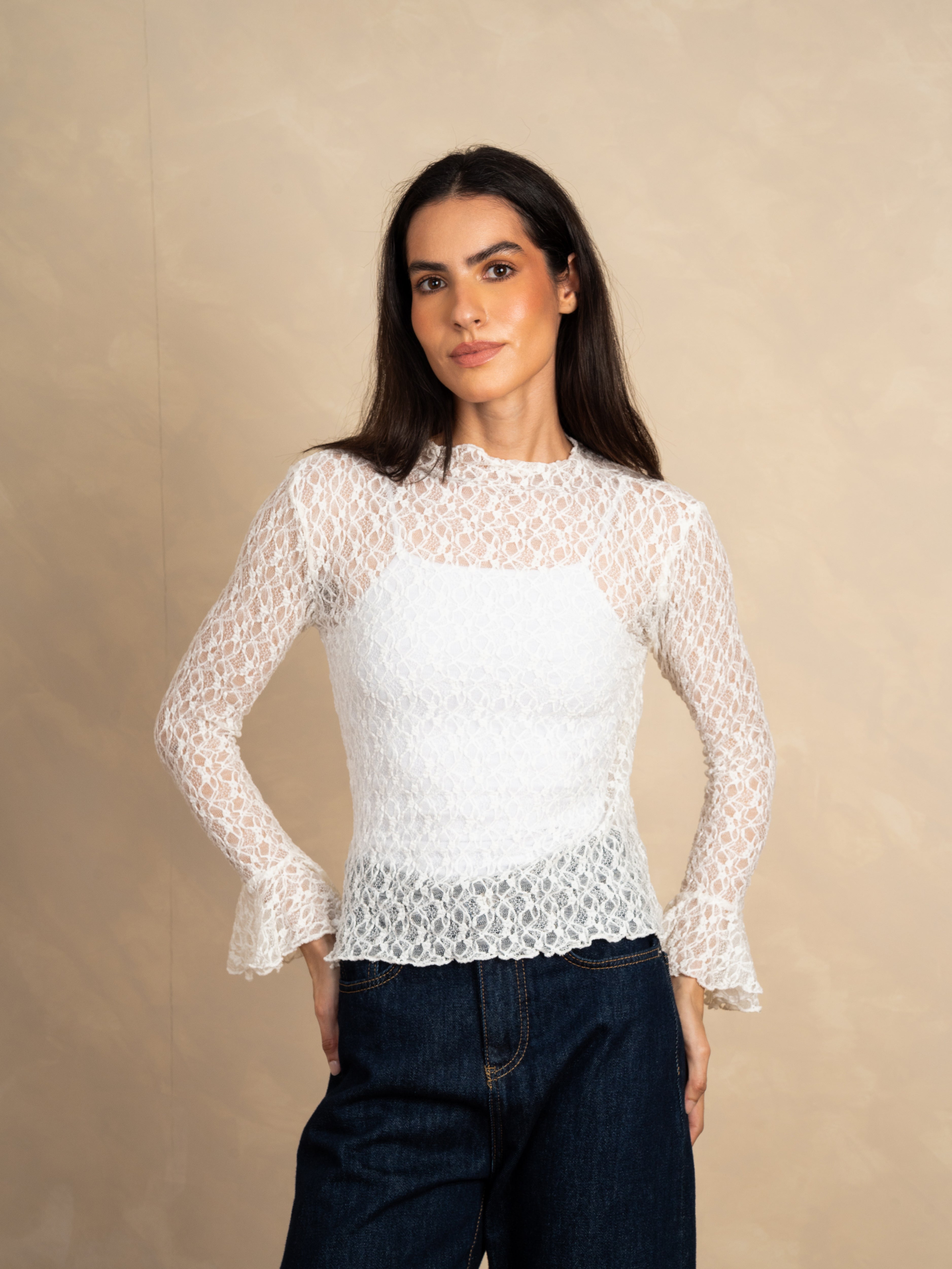 Lace Knitwear Body