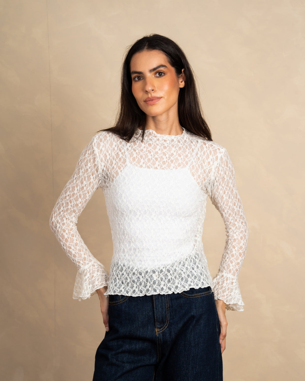 Lace Knitwear Body