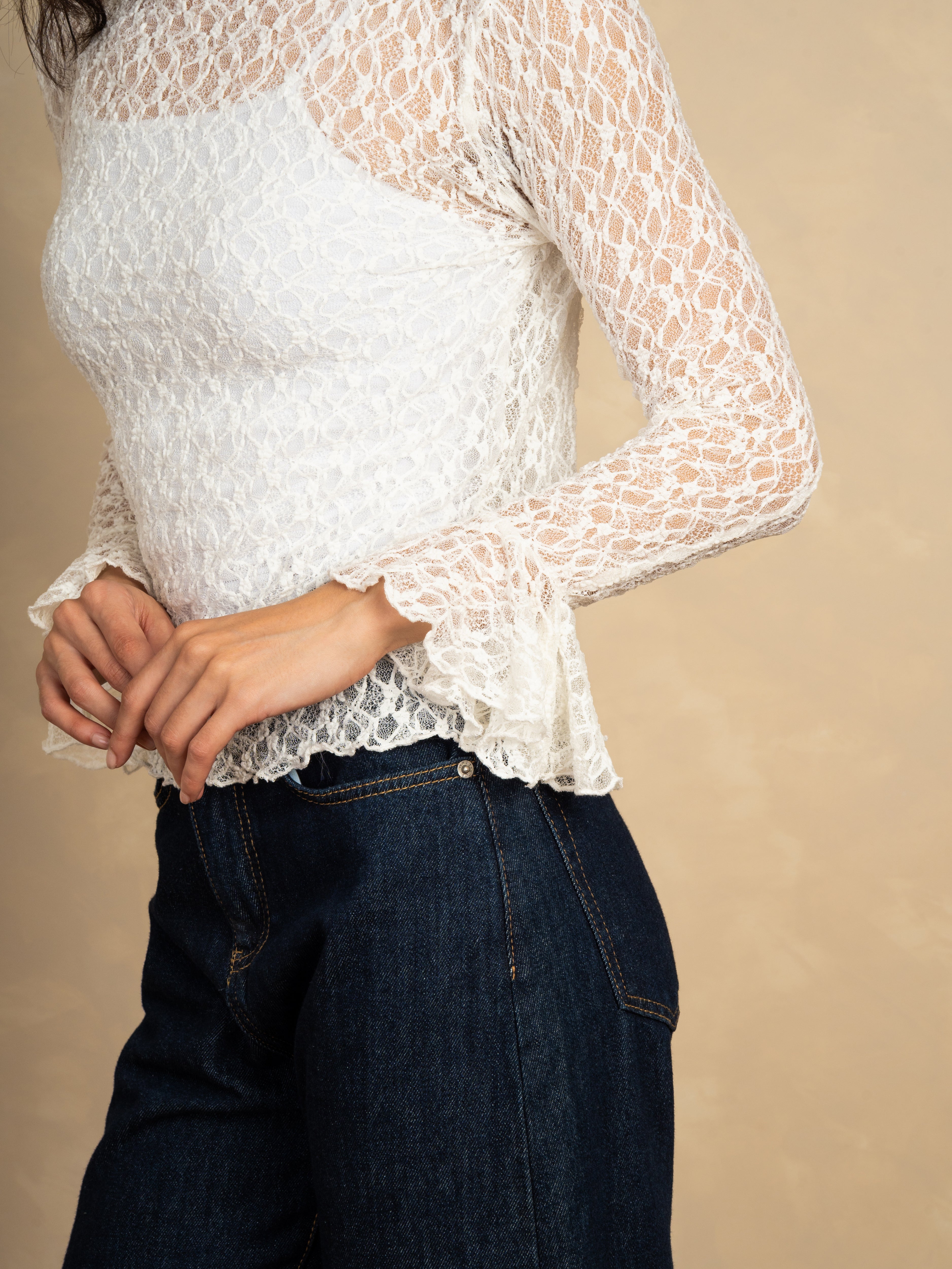 Lace Knitwear Body