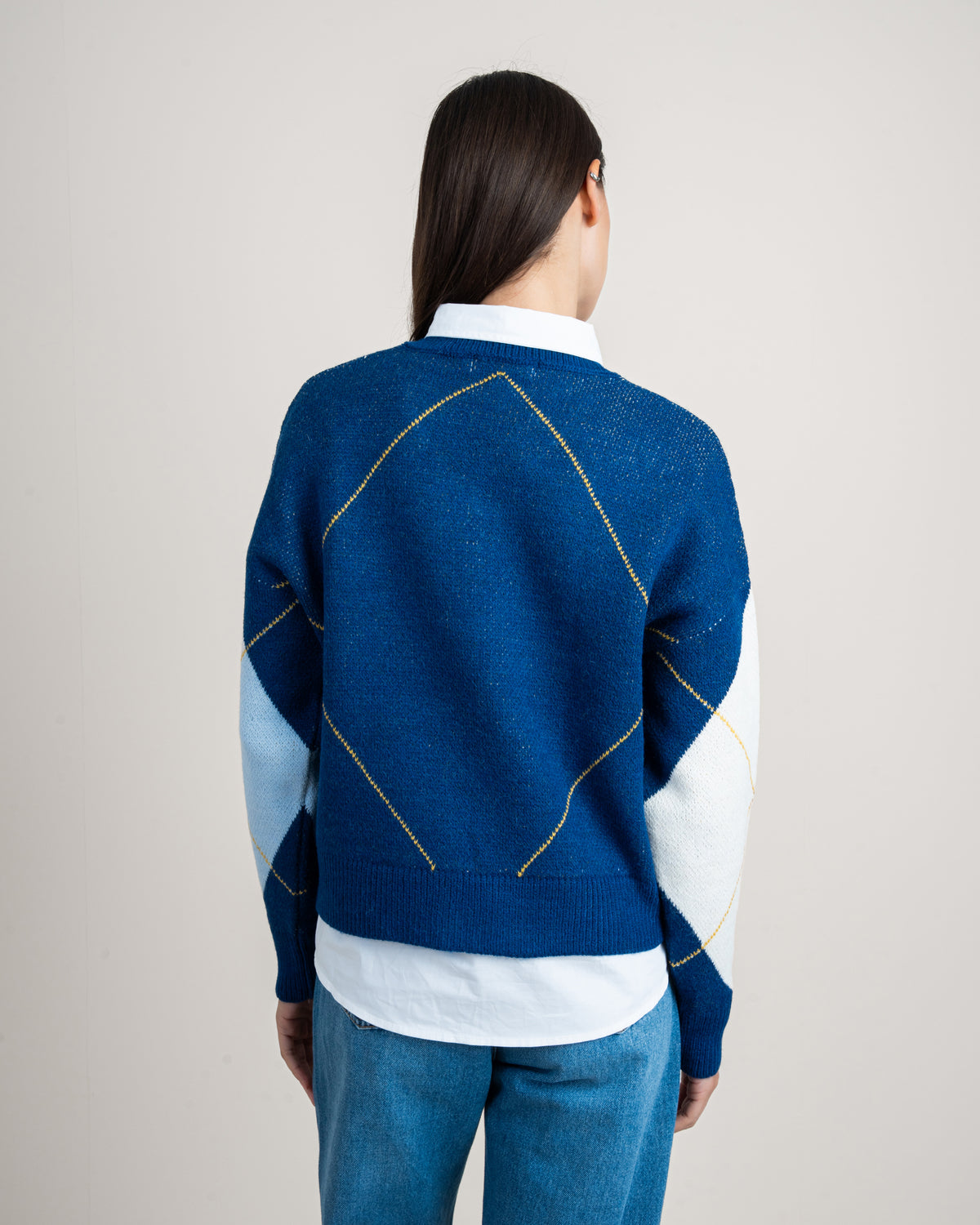 Geometric Pattern - Knitwear Pullover