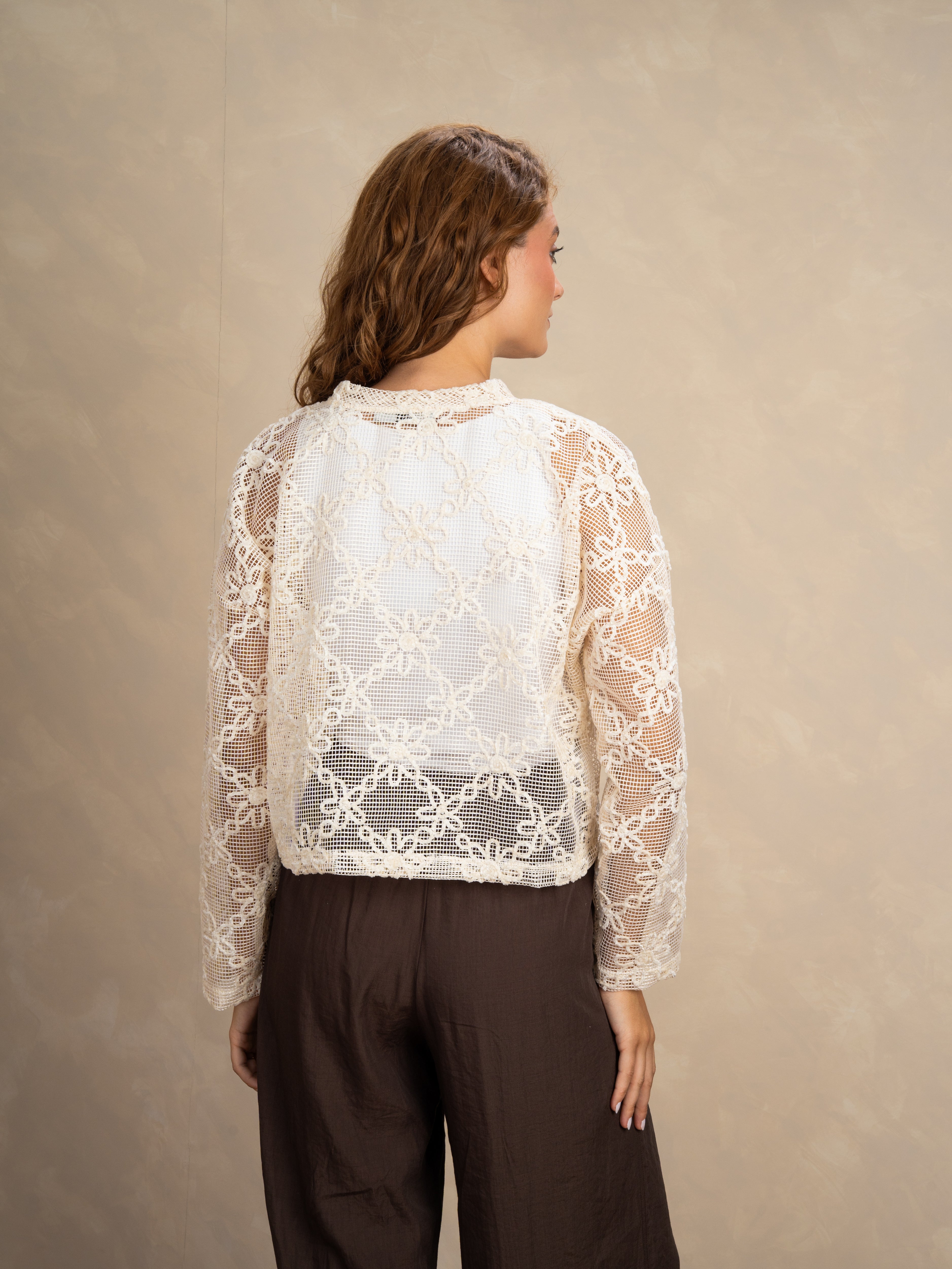 Floral Square Embroidered Body