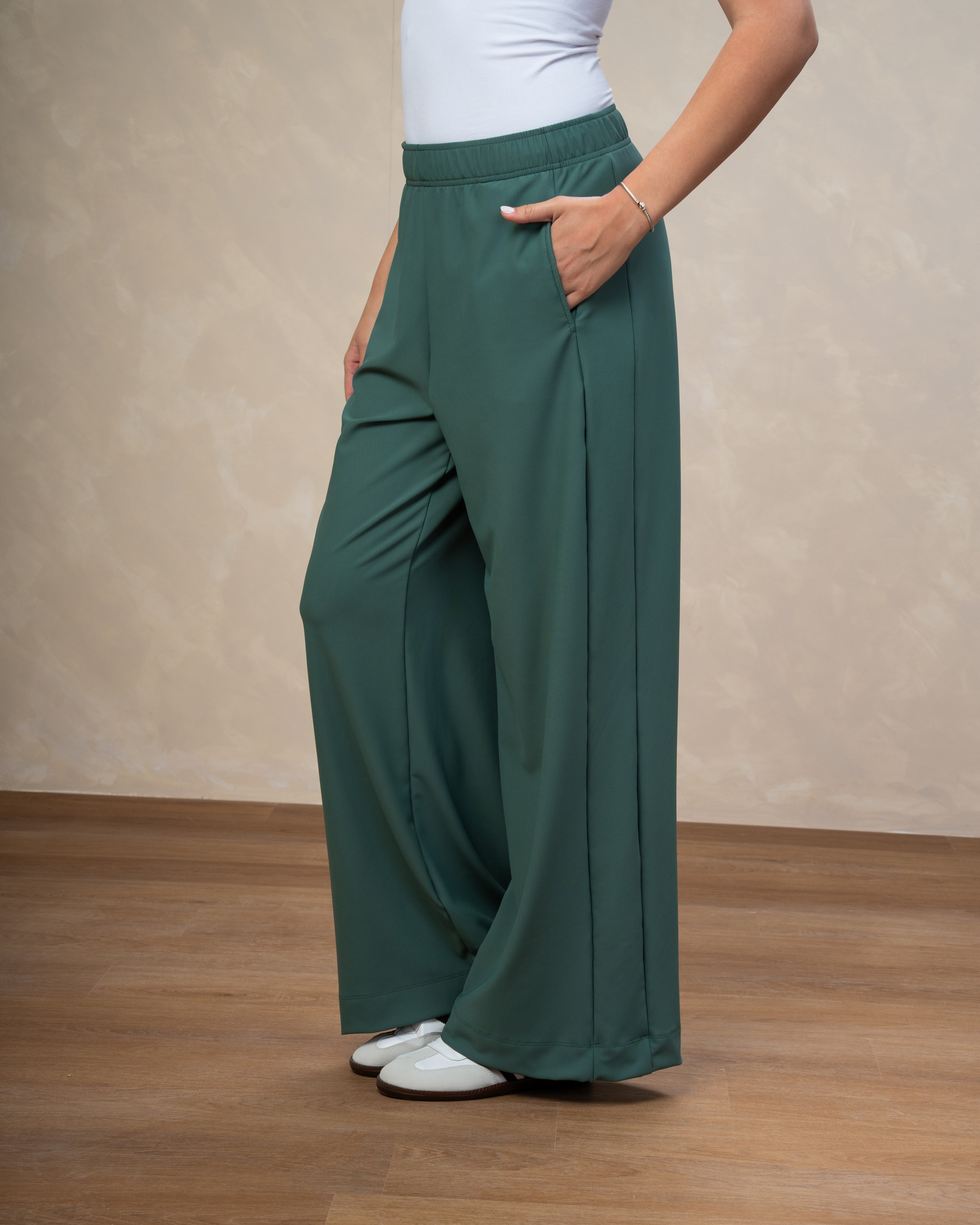 Long Plain Colored Trouser