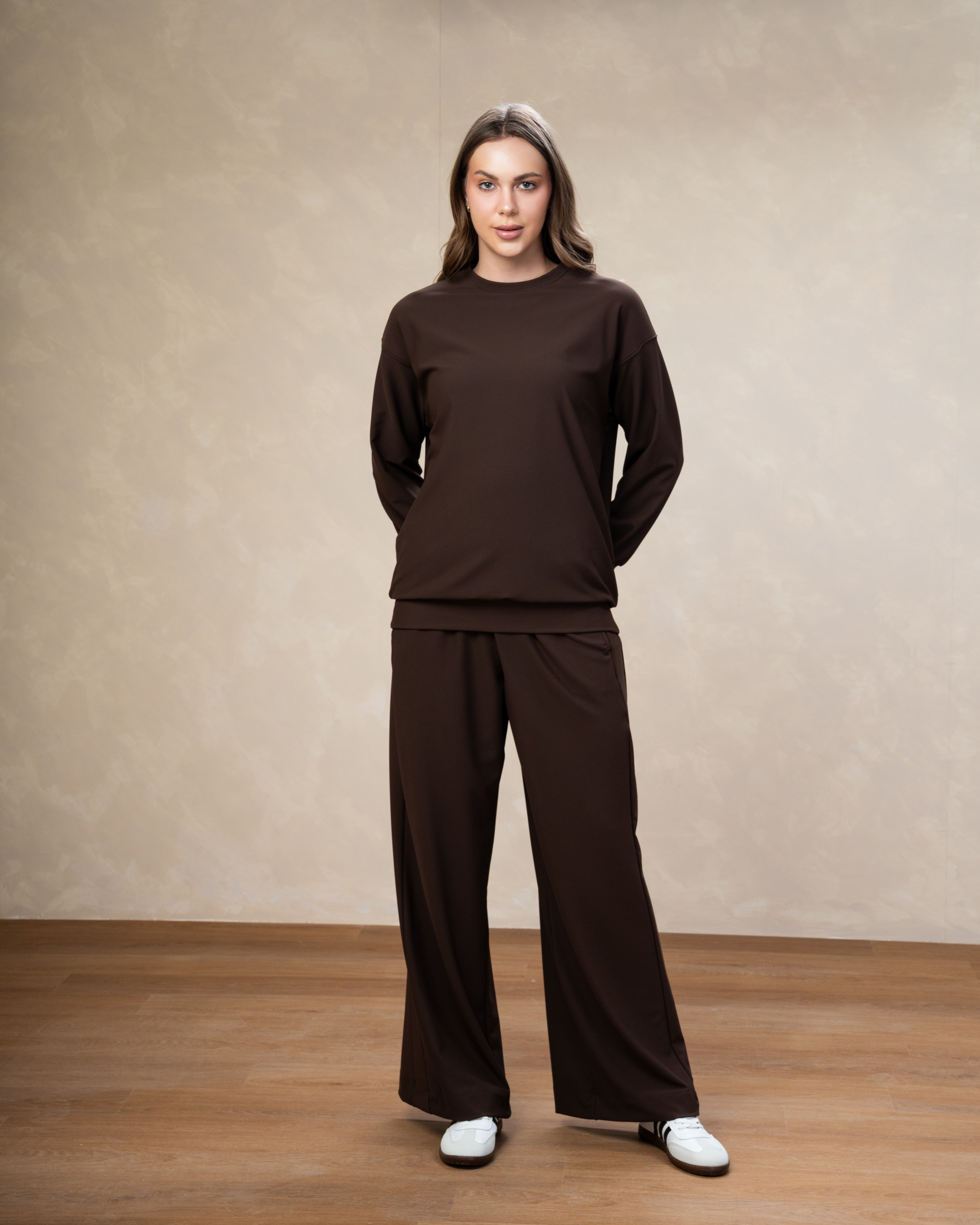 Plain Crew Neck Sweatshirt
