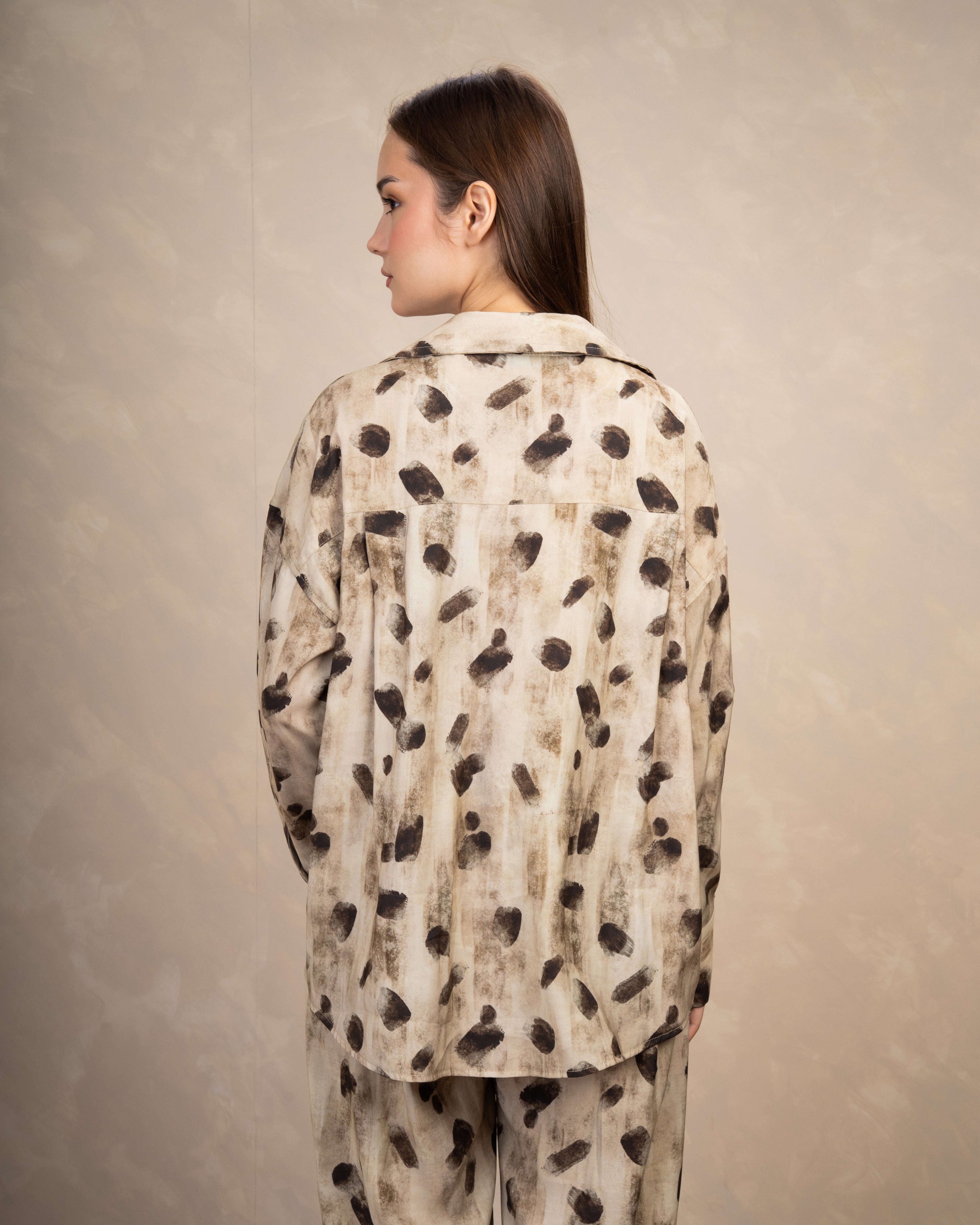 Polka Dot Shirt With Buttons